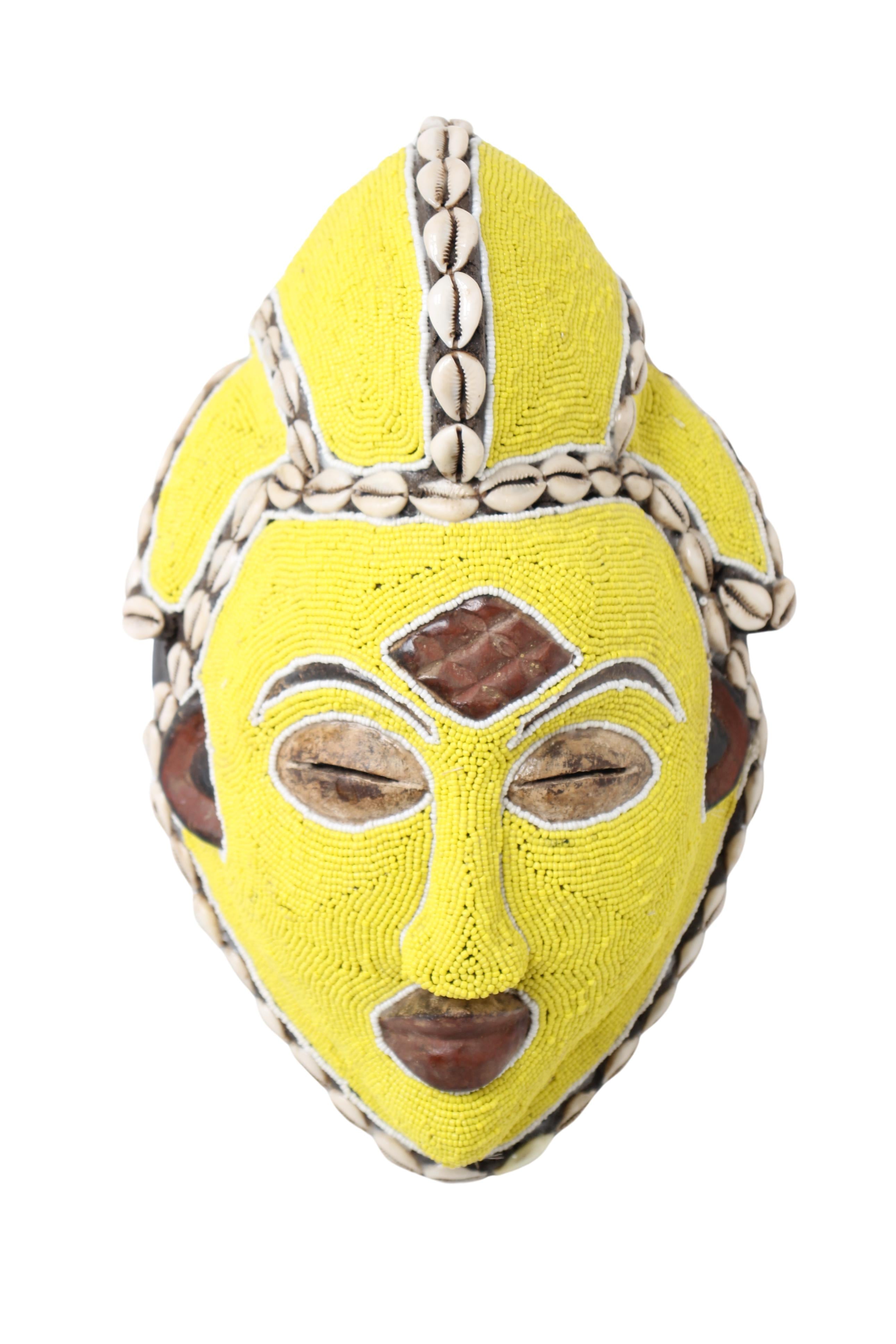 Ghana Ashanti African 2024 Mask Solid Wood wi