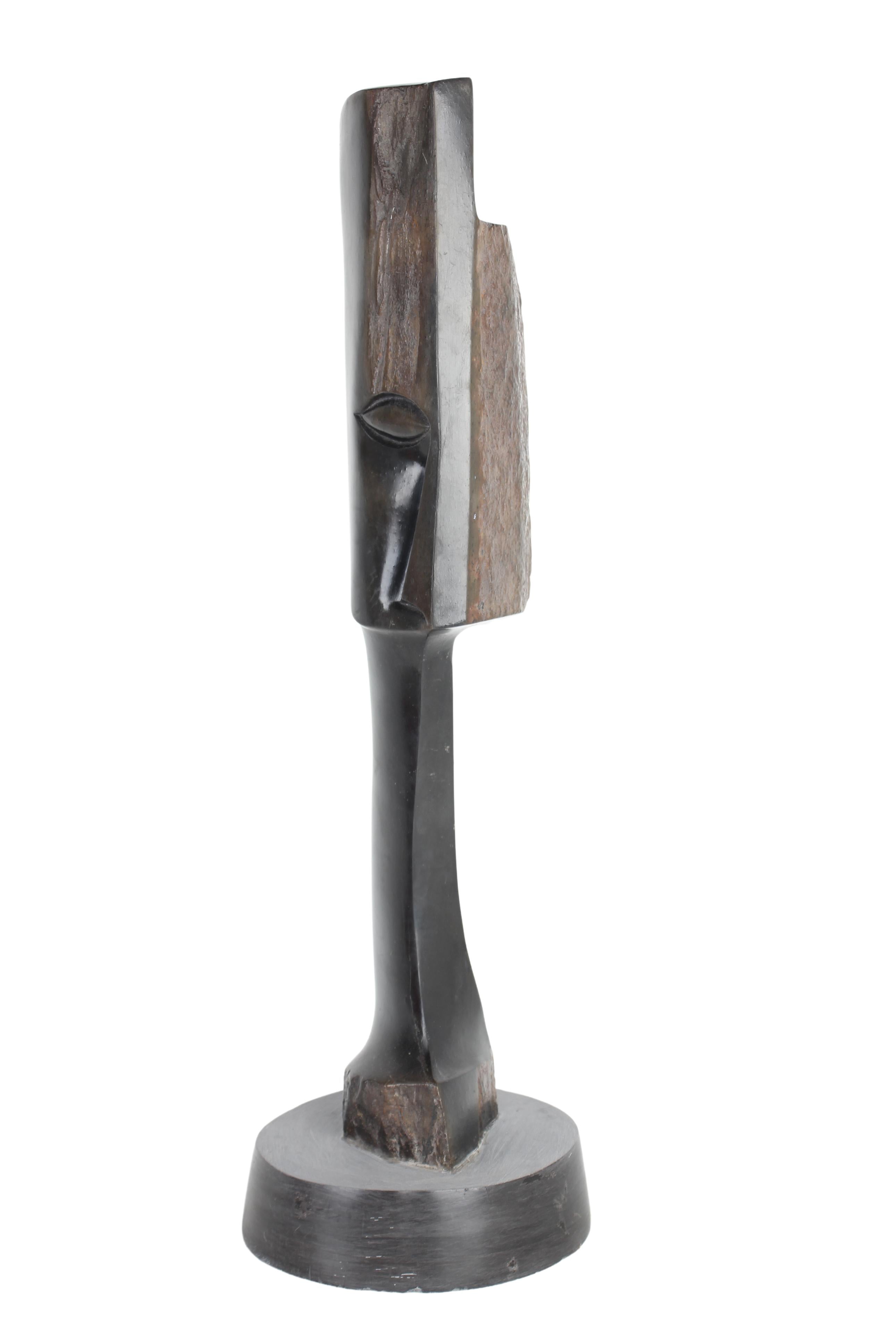 Shona Tribe Wonderstone Cubic Faces (Contemporary) ~24.8" Tall (New 2024) - Shona Stone