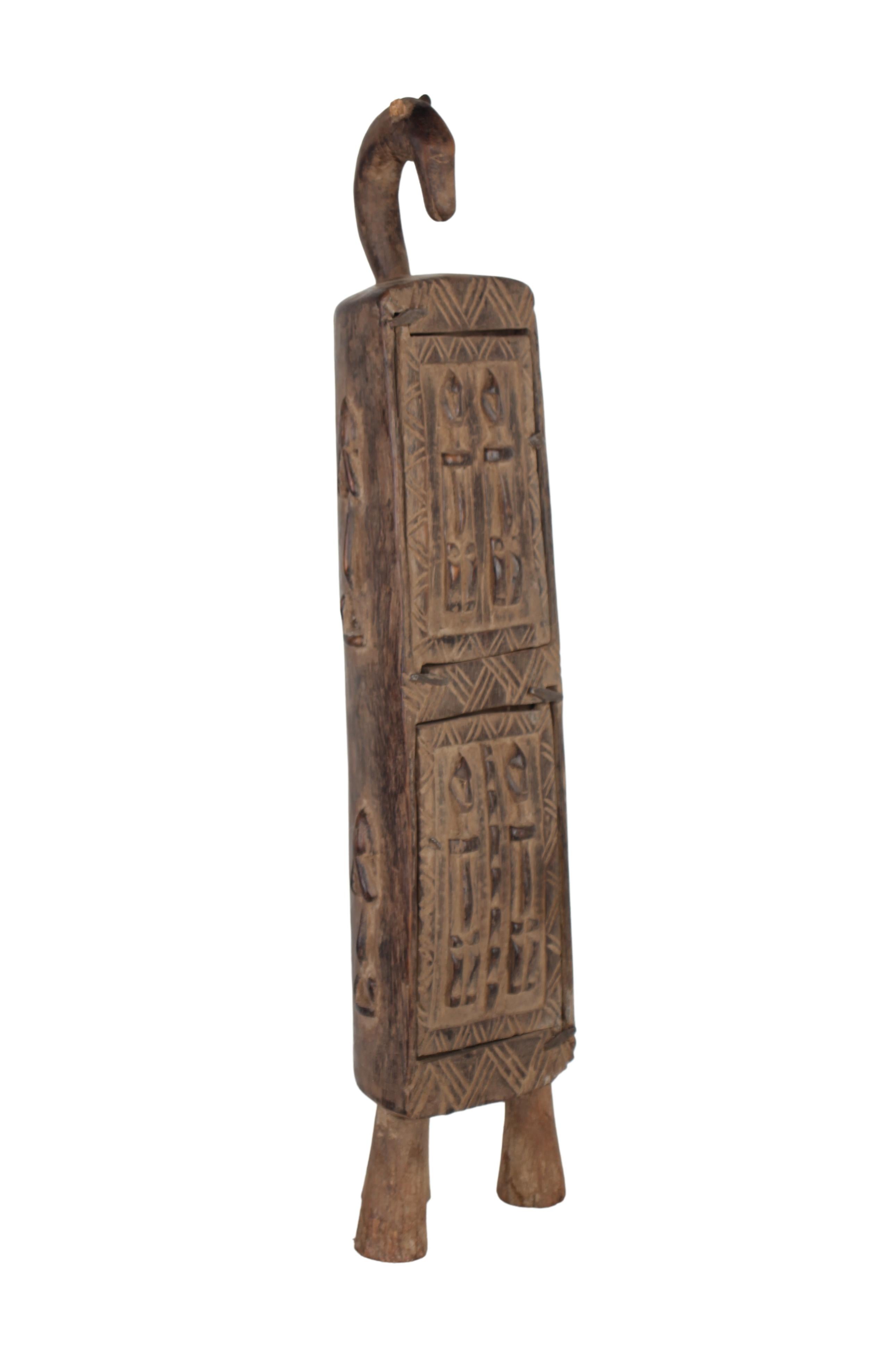 Dogon Tribe Jewelry Box ~25.2" Tall (New 2024)