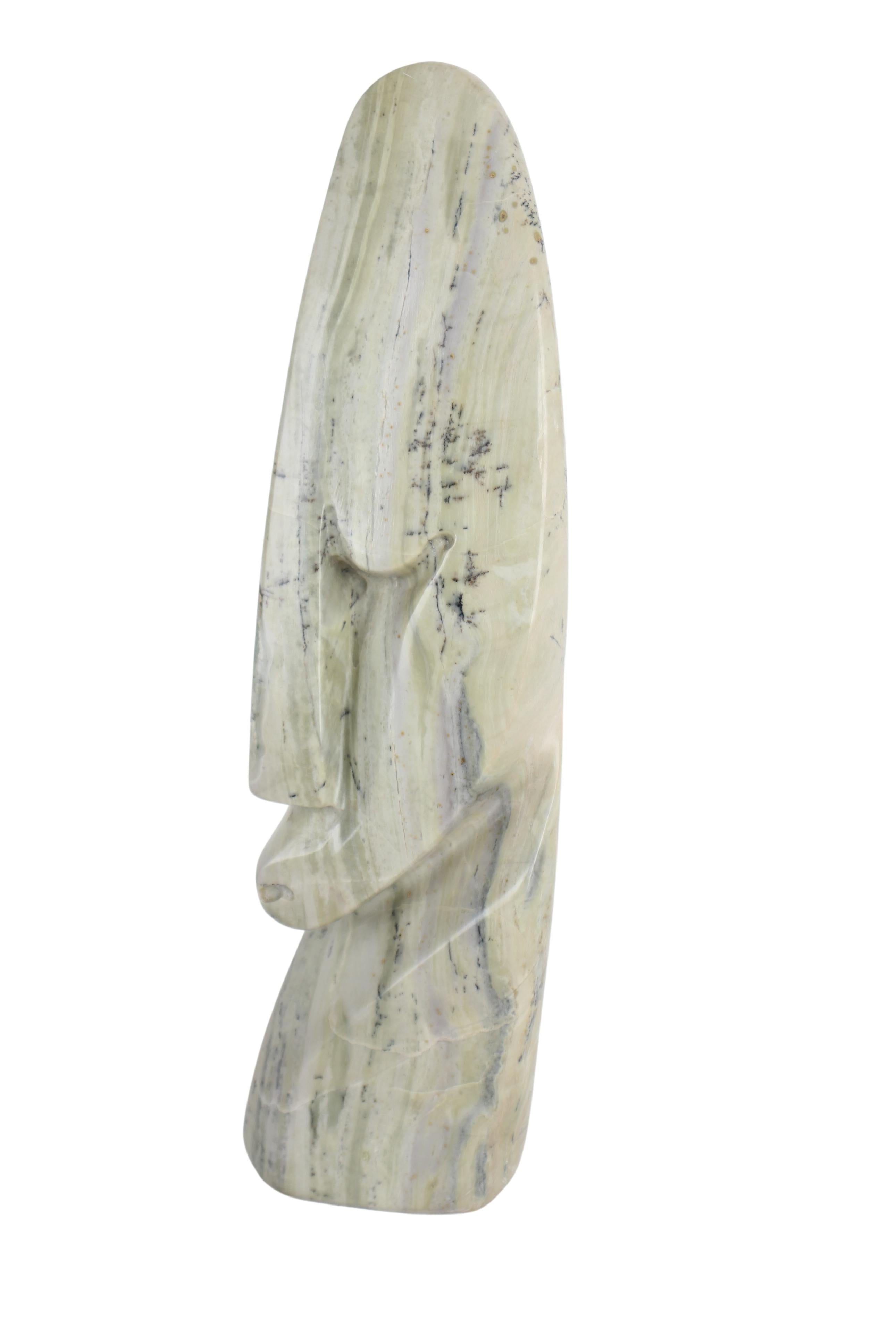 Shona Tribe Butter Jade Creation ~10.2" Tall (New 2024)