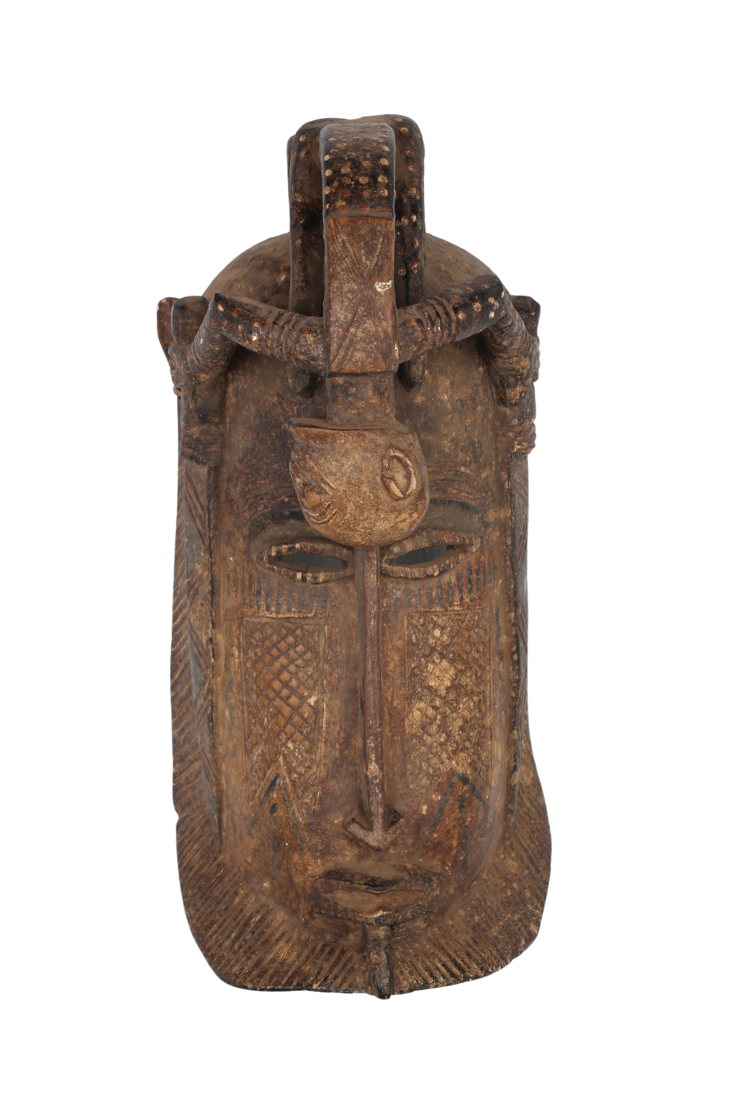 Dogon Tribe Mask ~18.3" Tall (New 2024)