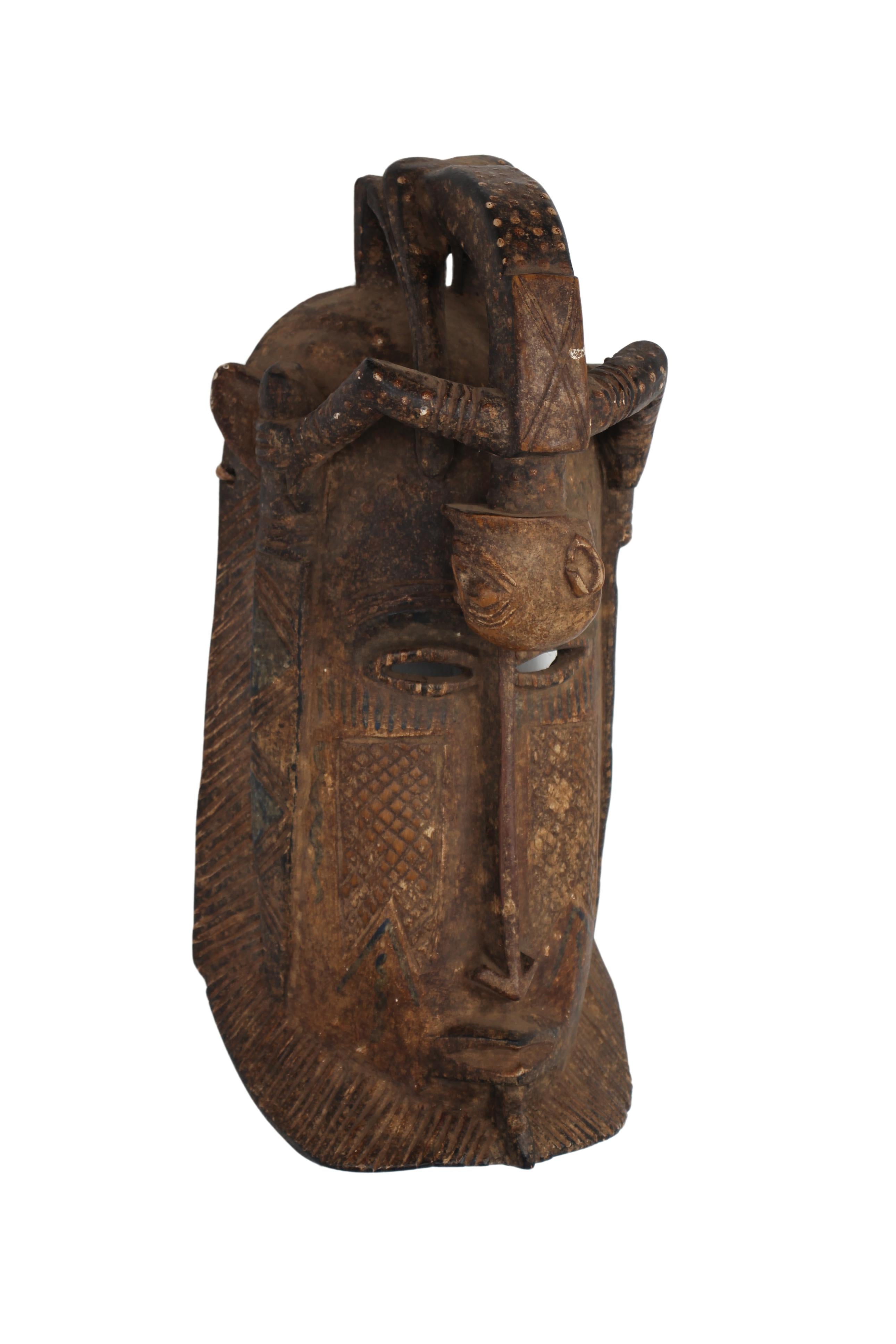 Dogon Tribe Mask ~18.3" Tall (New 2024)