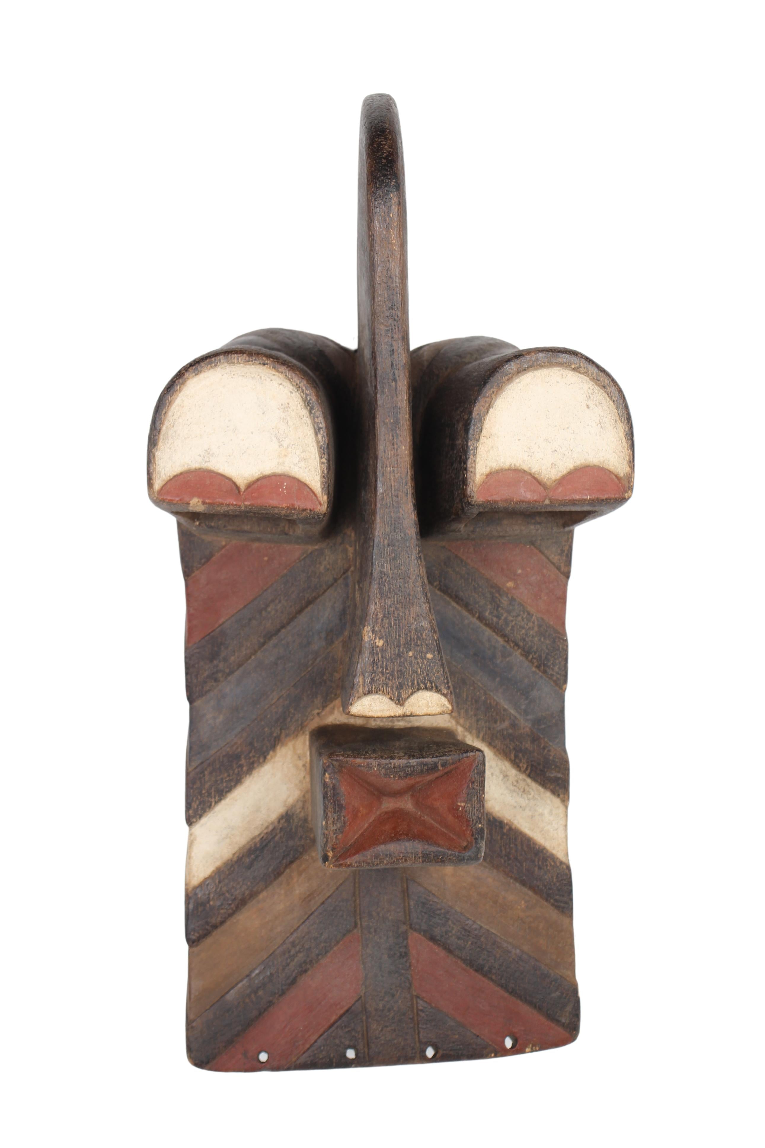 Basongye/Songye Tribe Mask ~24.8" Tall (New 2024) - West African Artifacts