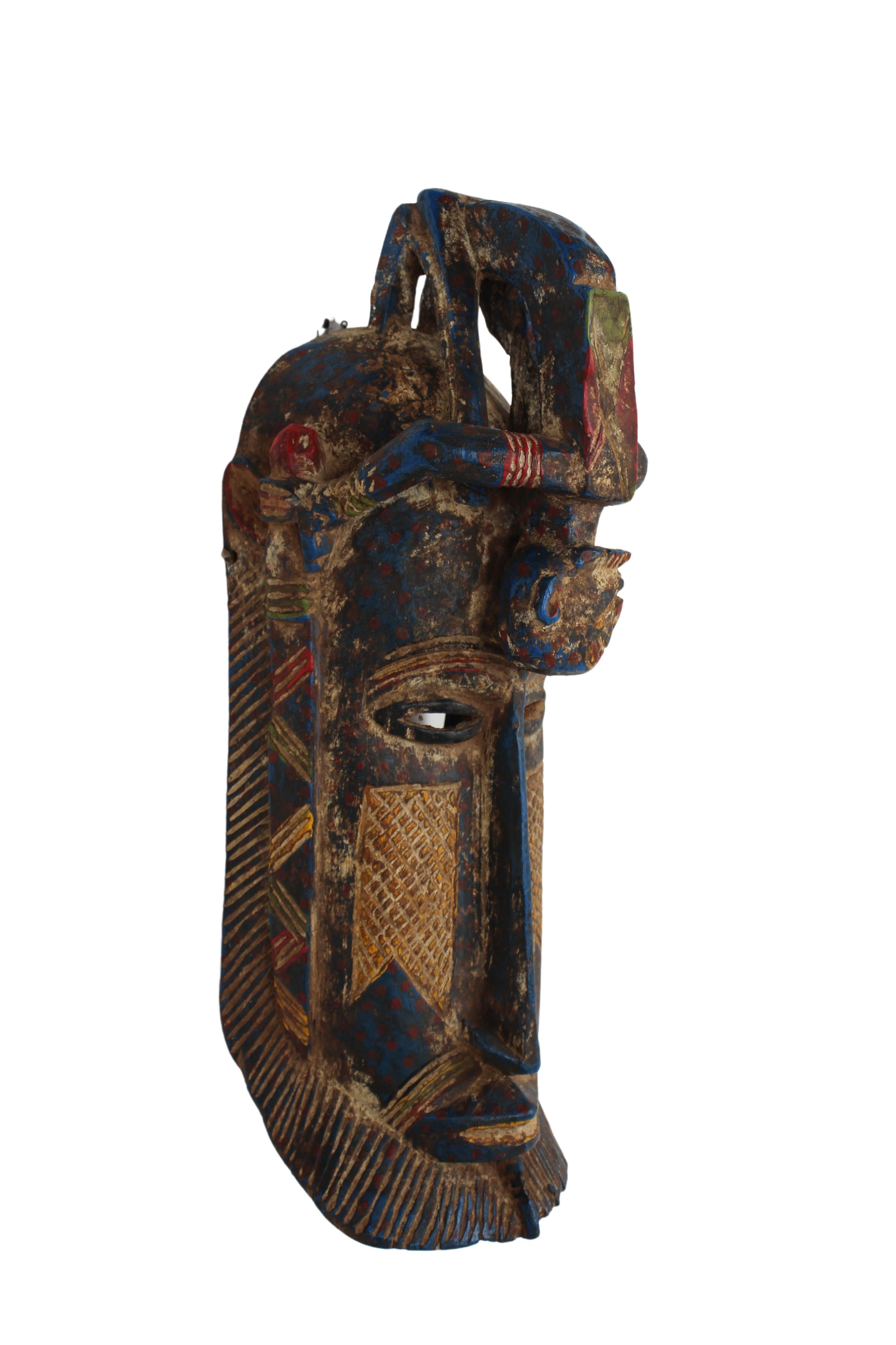 Dogon Tribe Mask ~22.3" Tall (New 2024) - West African Artifacts