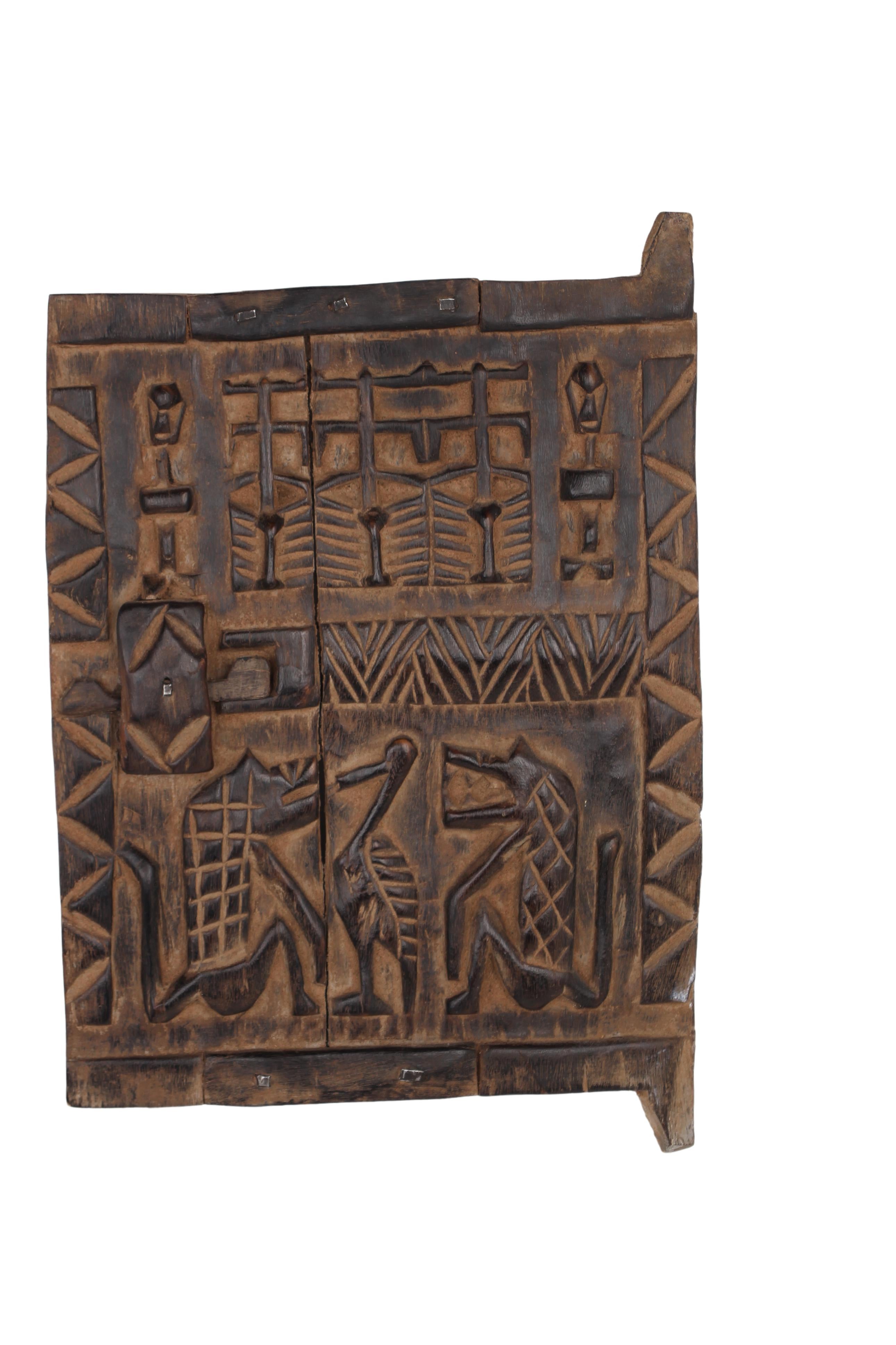 Dogon Tribe Doors ~19.9" Tall (New 2024) - West African Artifacts