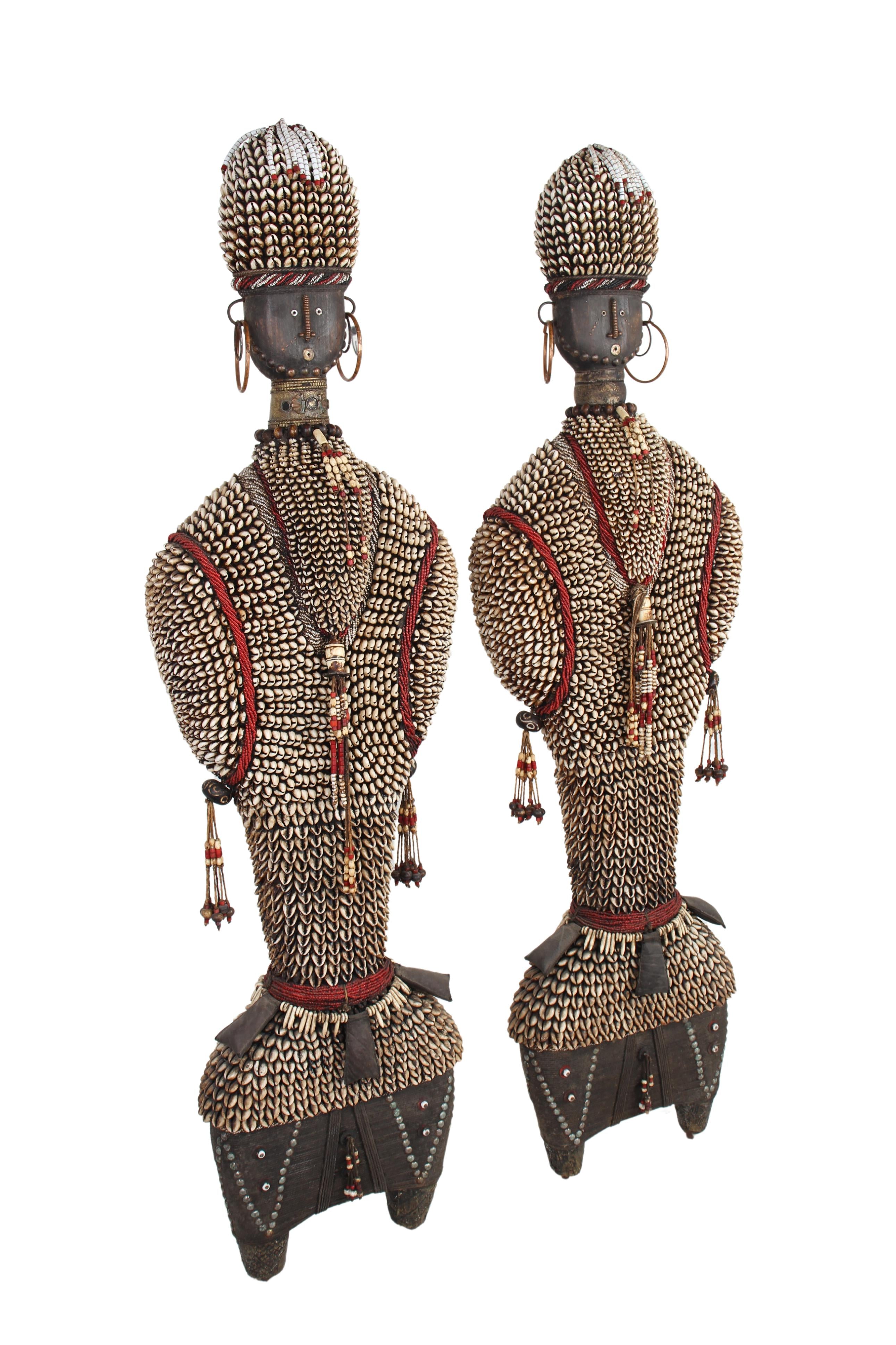 Namji Tribe Dolls ~46.9" Tall (New 2024) - West African Artifacts