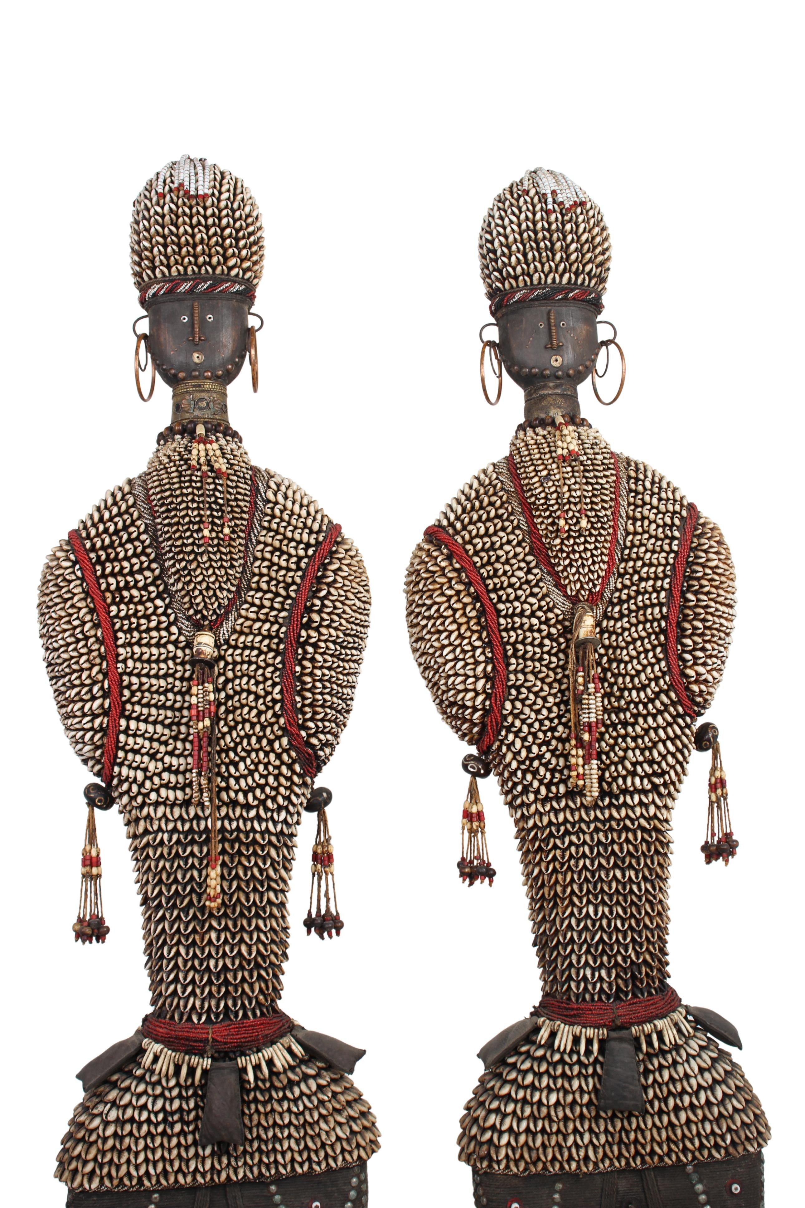 Namji Tribe Dolls ~46.9" Tall (New 2024) - West African Artifacts