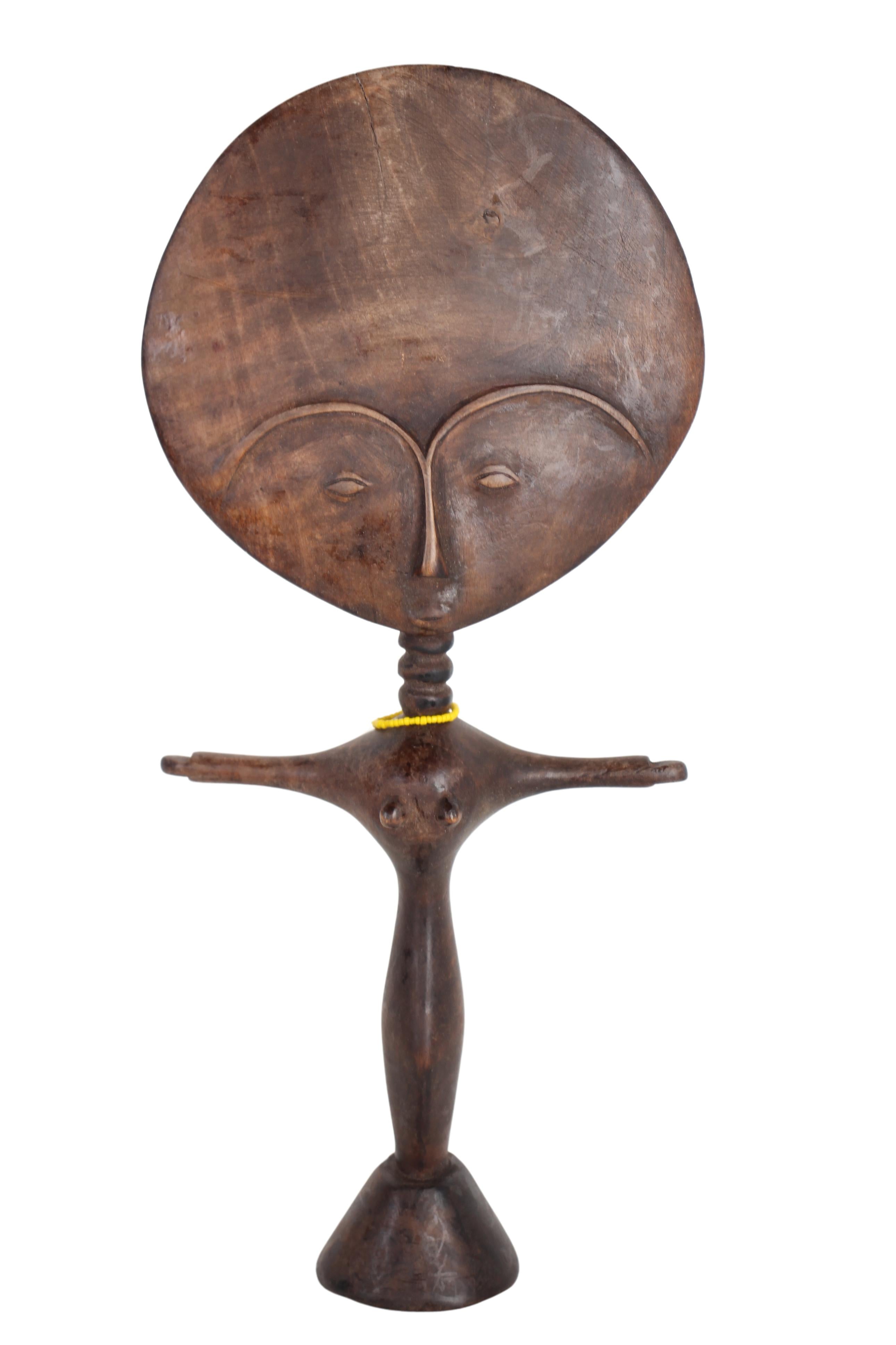 Ashanti Tribe Akua'ba Doll ~15" Tall (New 2024)