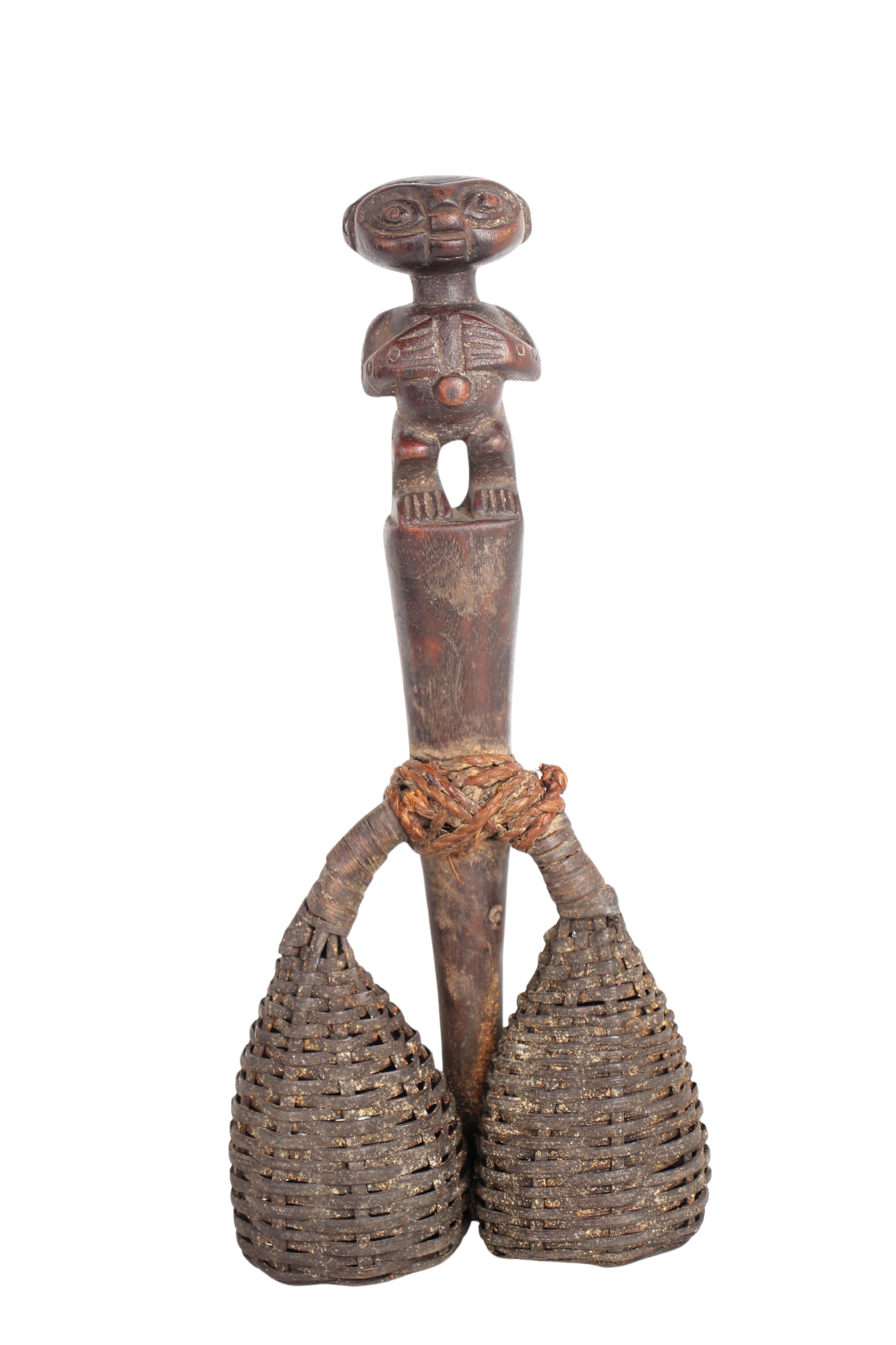 Bamileke Tribe Seed Shakers ~13.6" Tall (New 2024)