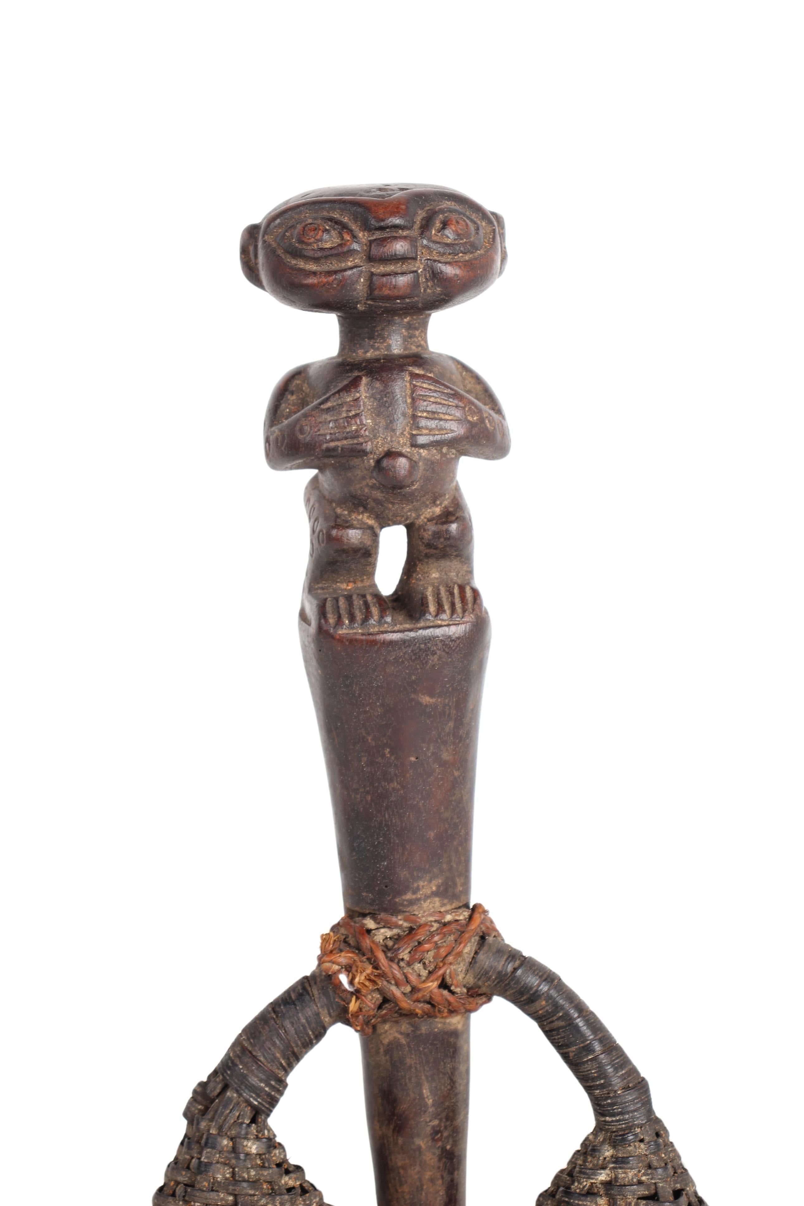 Bamileke Tribe Seed Shakers ~13.4" Tall (New 2024)