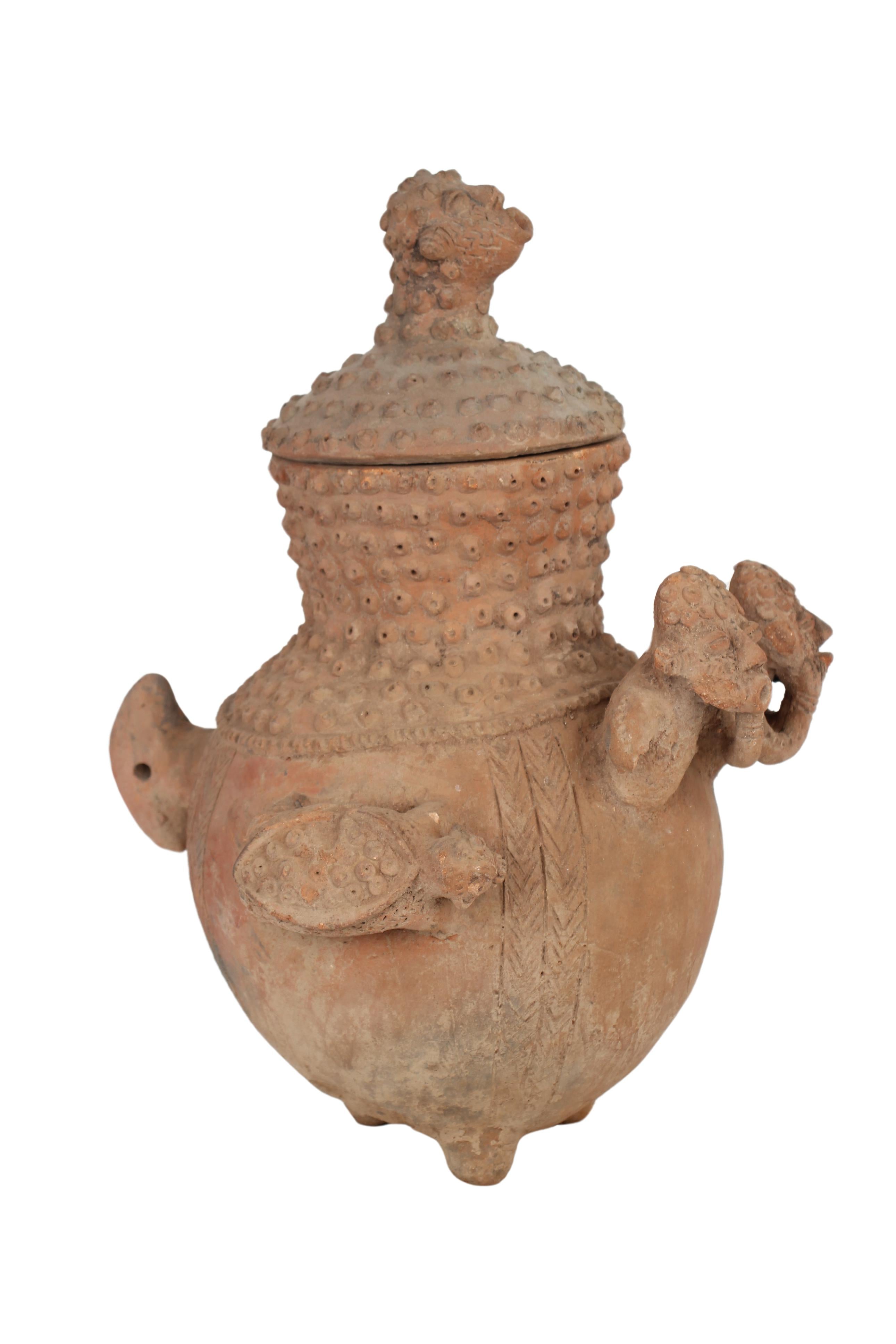 Igbo/Ibo Tribe Terracotta Antique Pot ~20.5" Tall (New 2024)