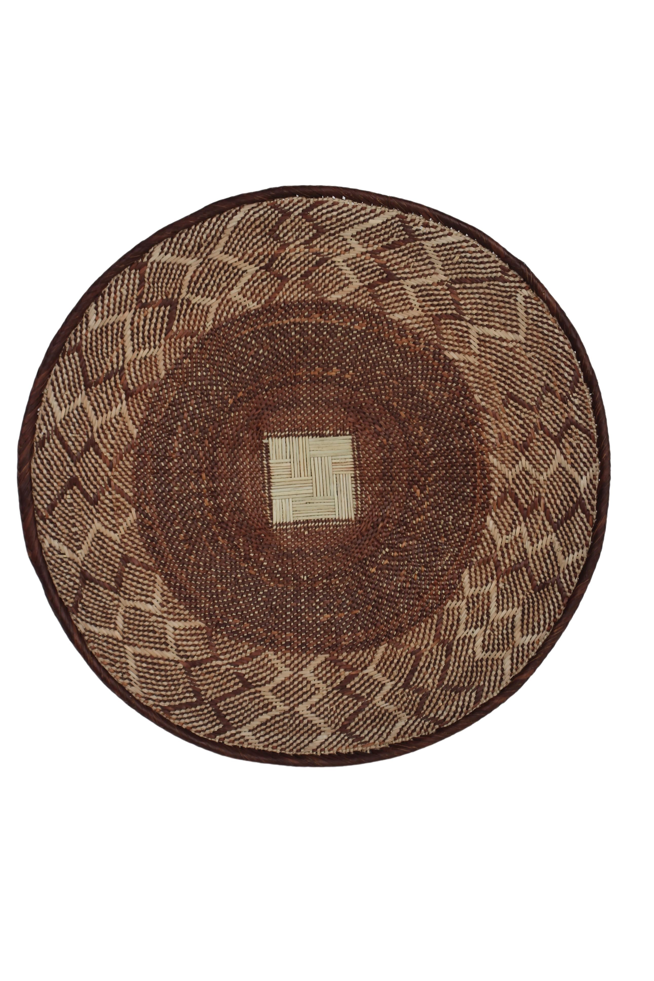 Tonga Tribe Woven Baskets ~2.8" Tall (New 2024)