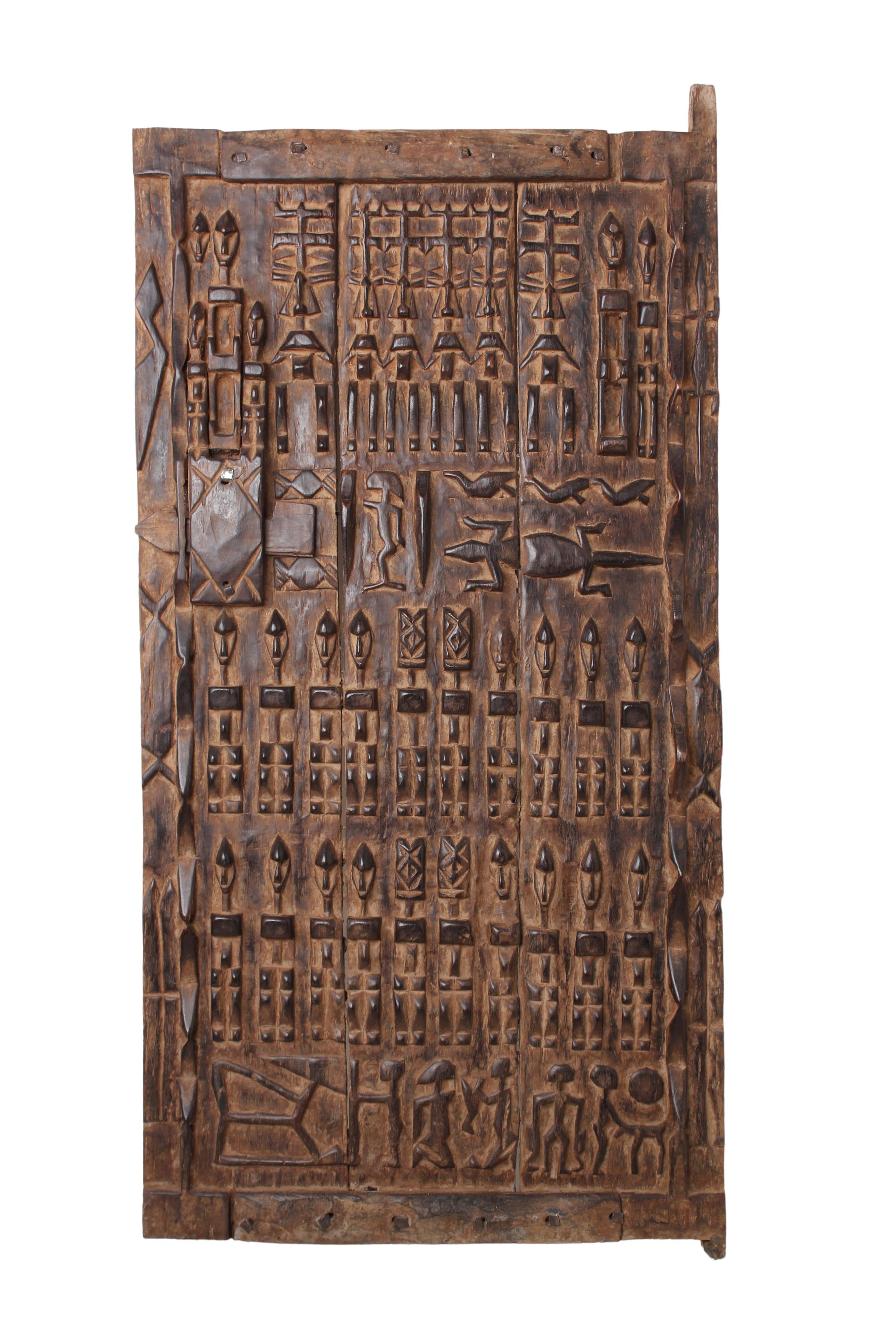 Dogon Tribe Door ~48.4" Tall (New 2024) - West African Artifacts