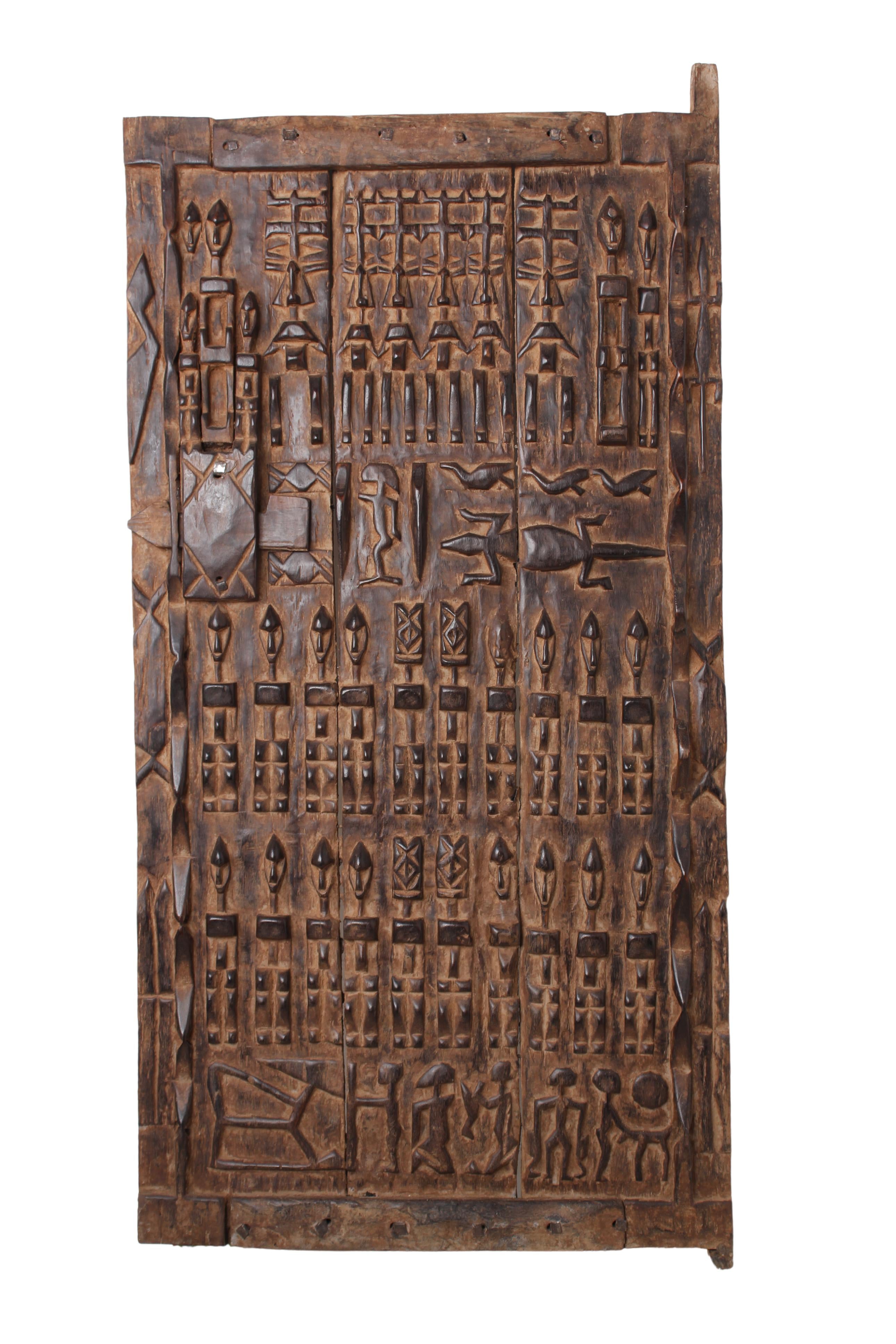 Dogon Tribe Door ~48.4" Tall (New 2024) - West African Artifacts