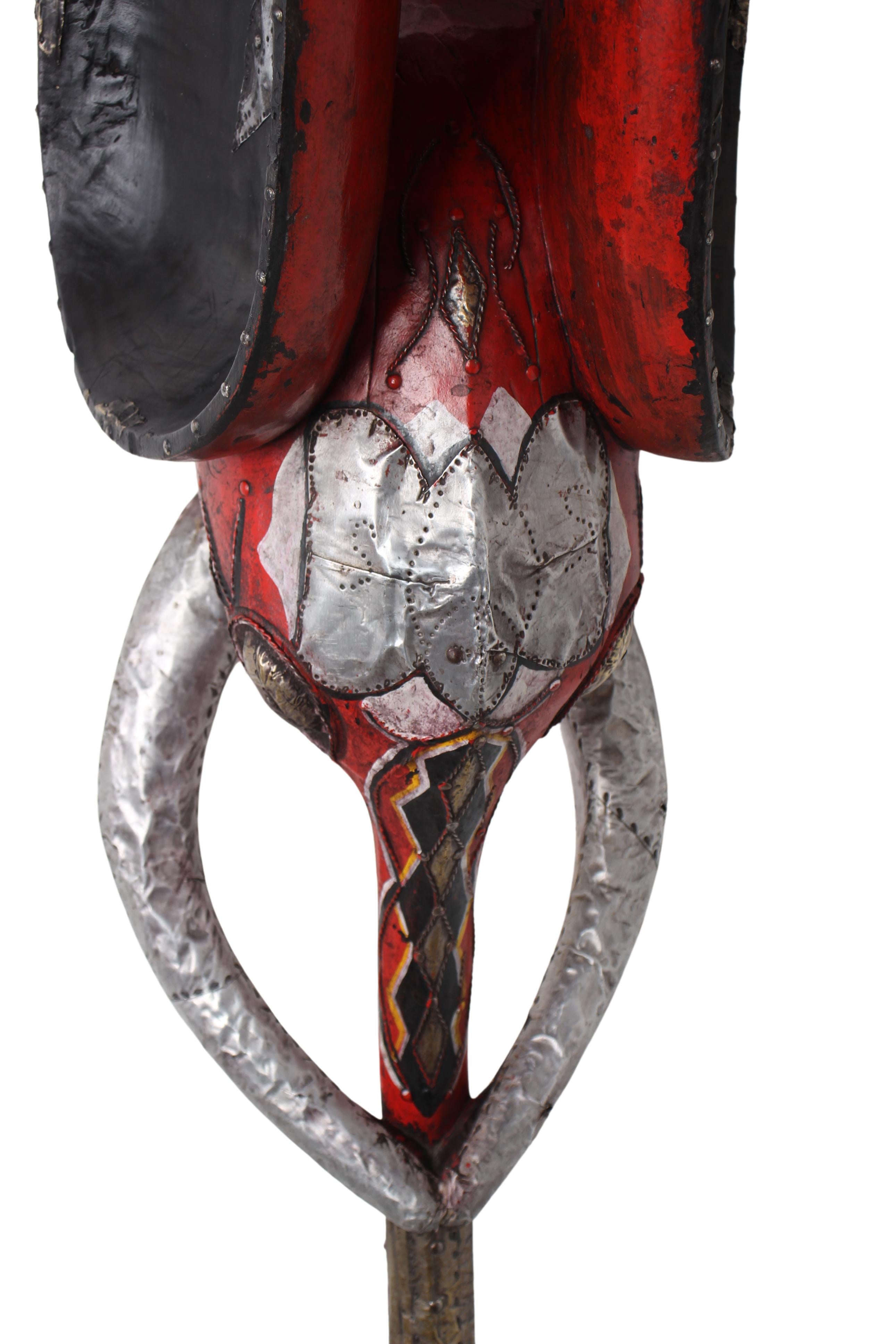 Babanki Tribe Elephant Mask ~48.4" Tall (New 2024)