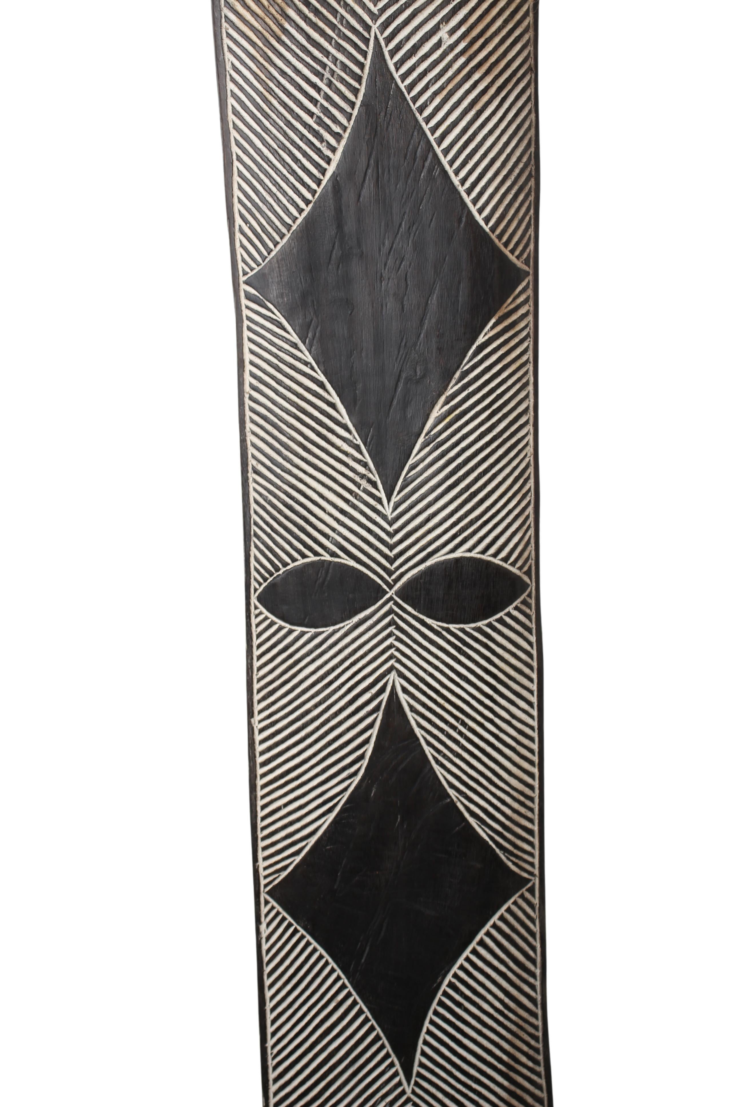 Tikar Tribe Long Shield ~78.3" Tall (New 2024)