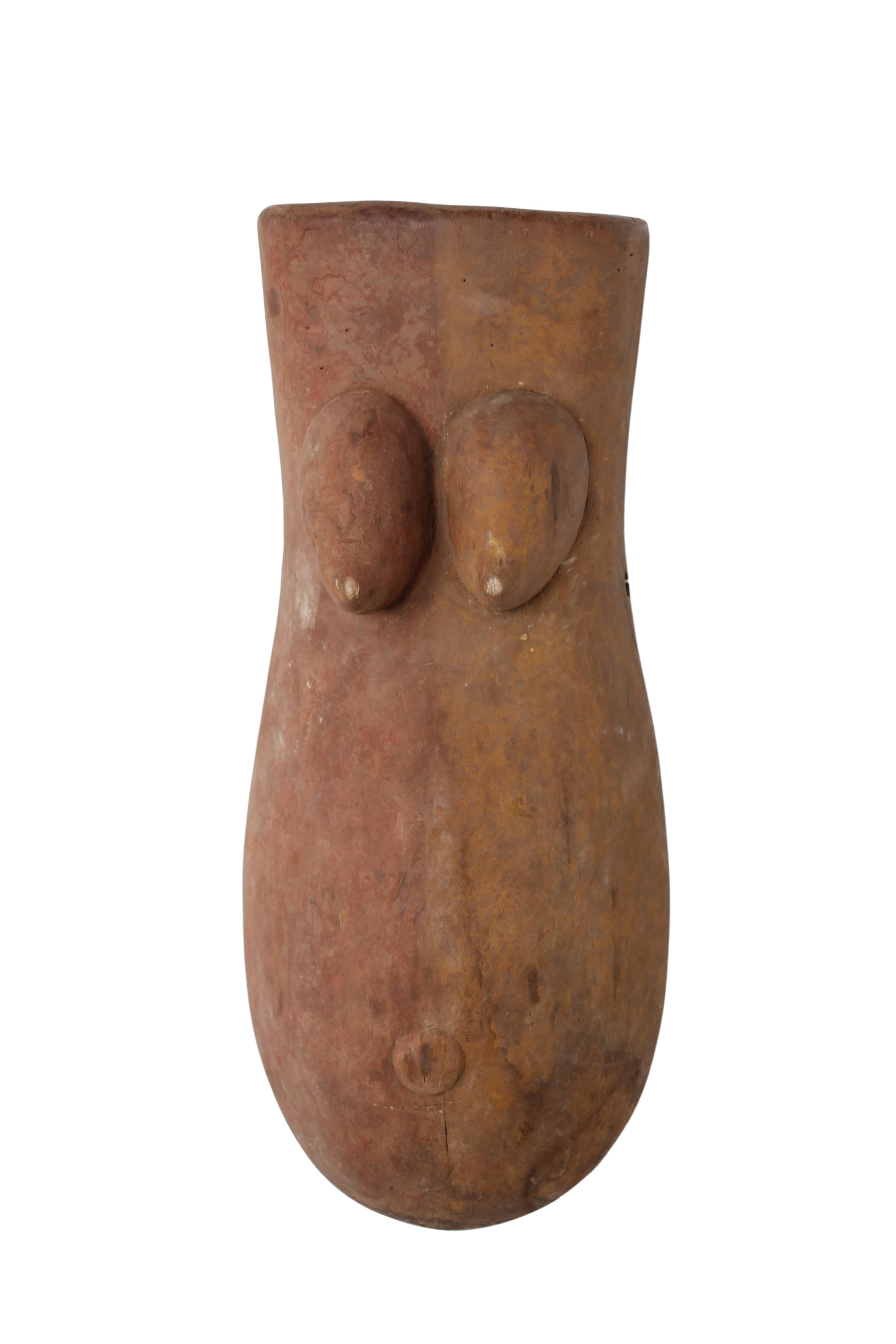 Makonde Tribe Female Body Mask ~23.2" Tall (New 2024) - West African Artifacts