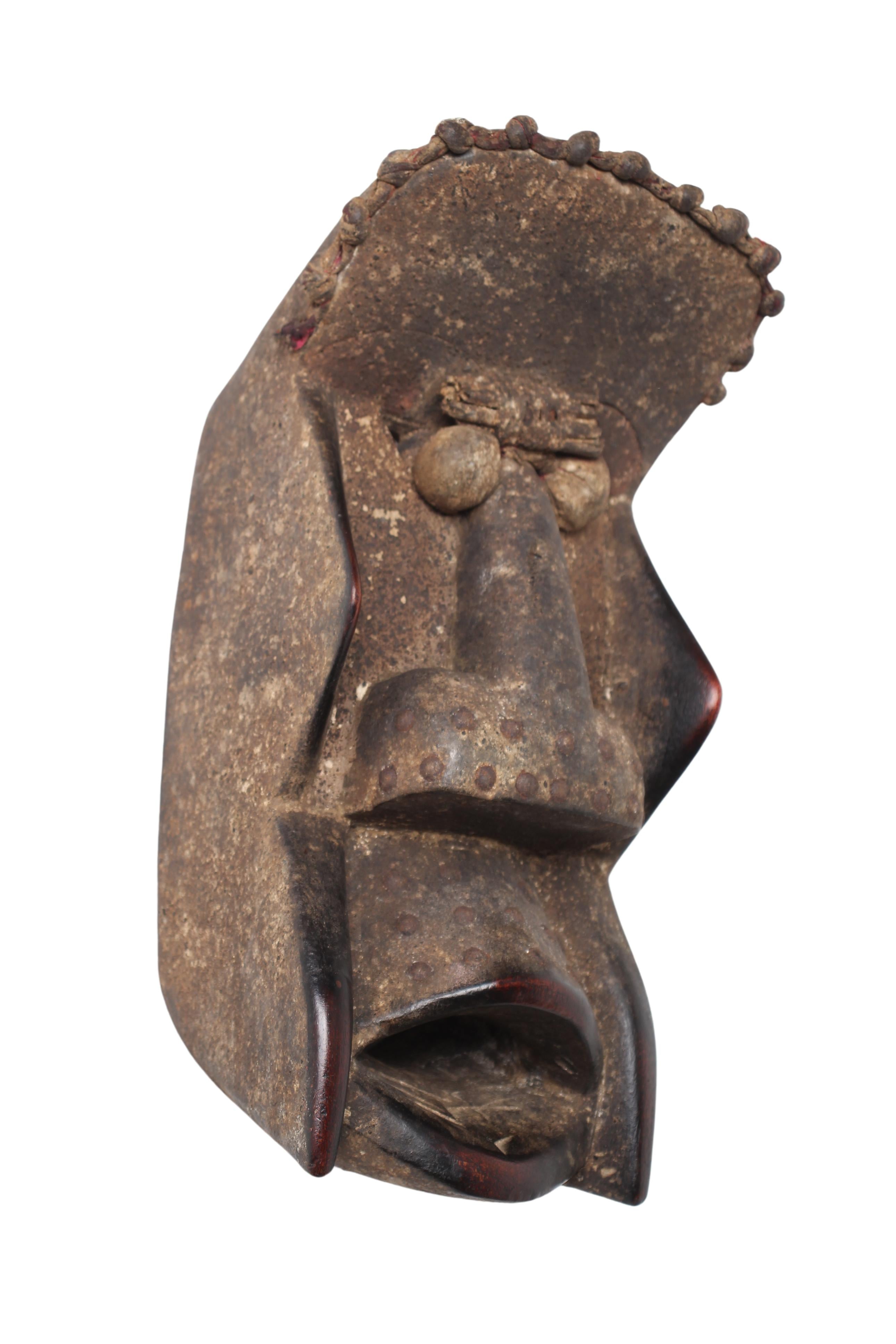 The Dan Kran Mask ~16.1" Tall (New 2024) - West African Artifacts