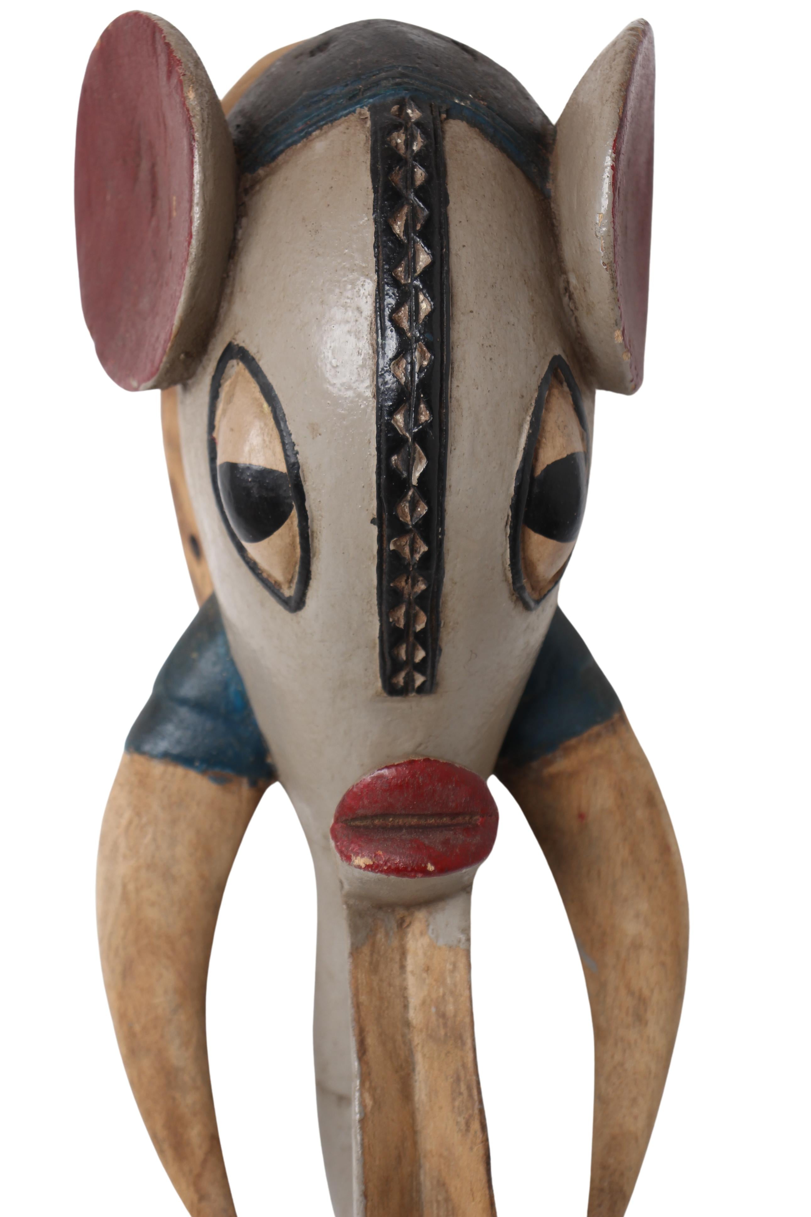 Guro Tribe Masks ~14.2" Tall (New 2024)