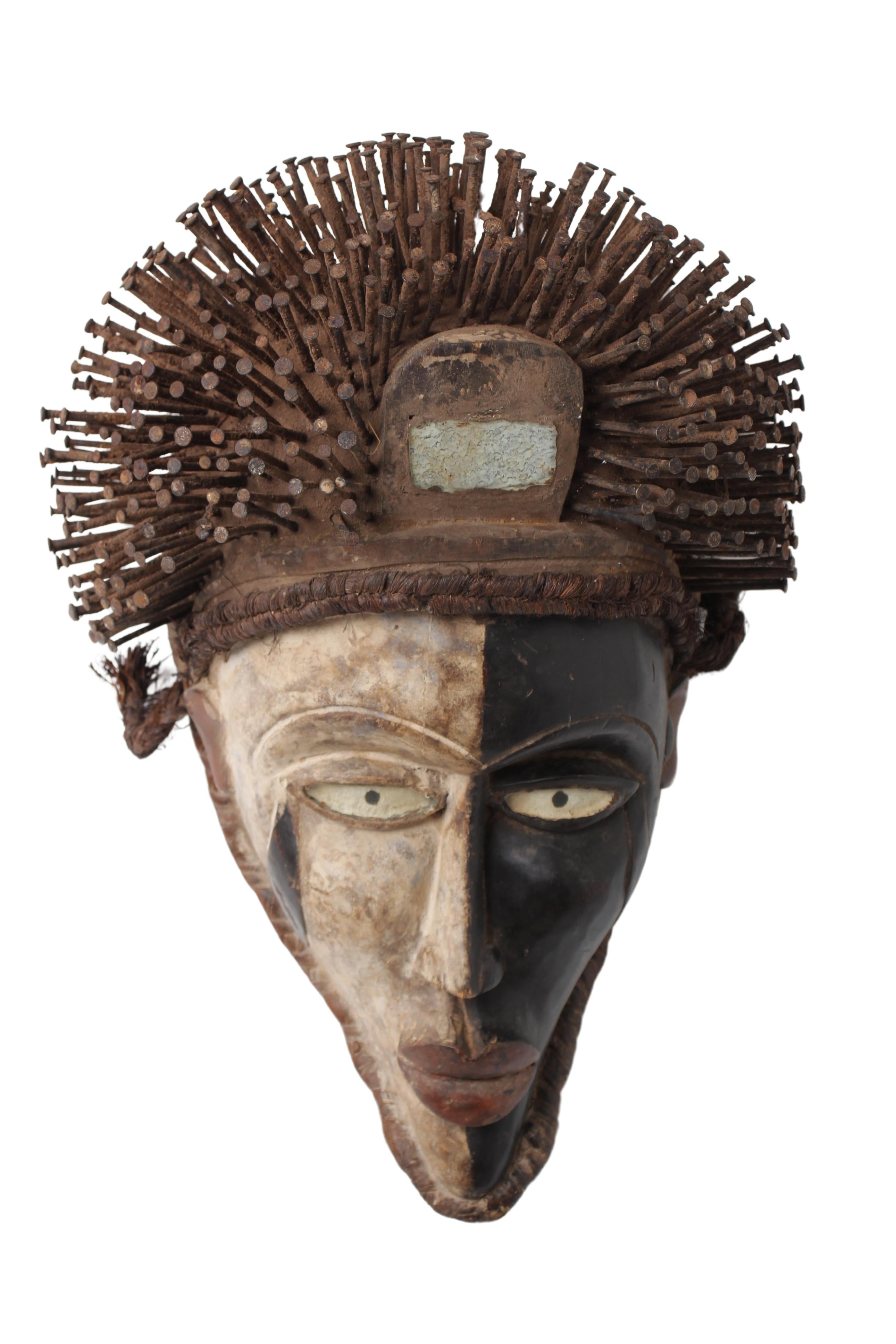 Chokwe Tribe Mask ~22.4" Tall (New 2024)