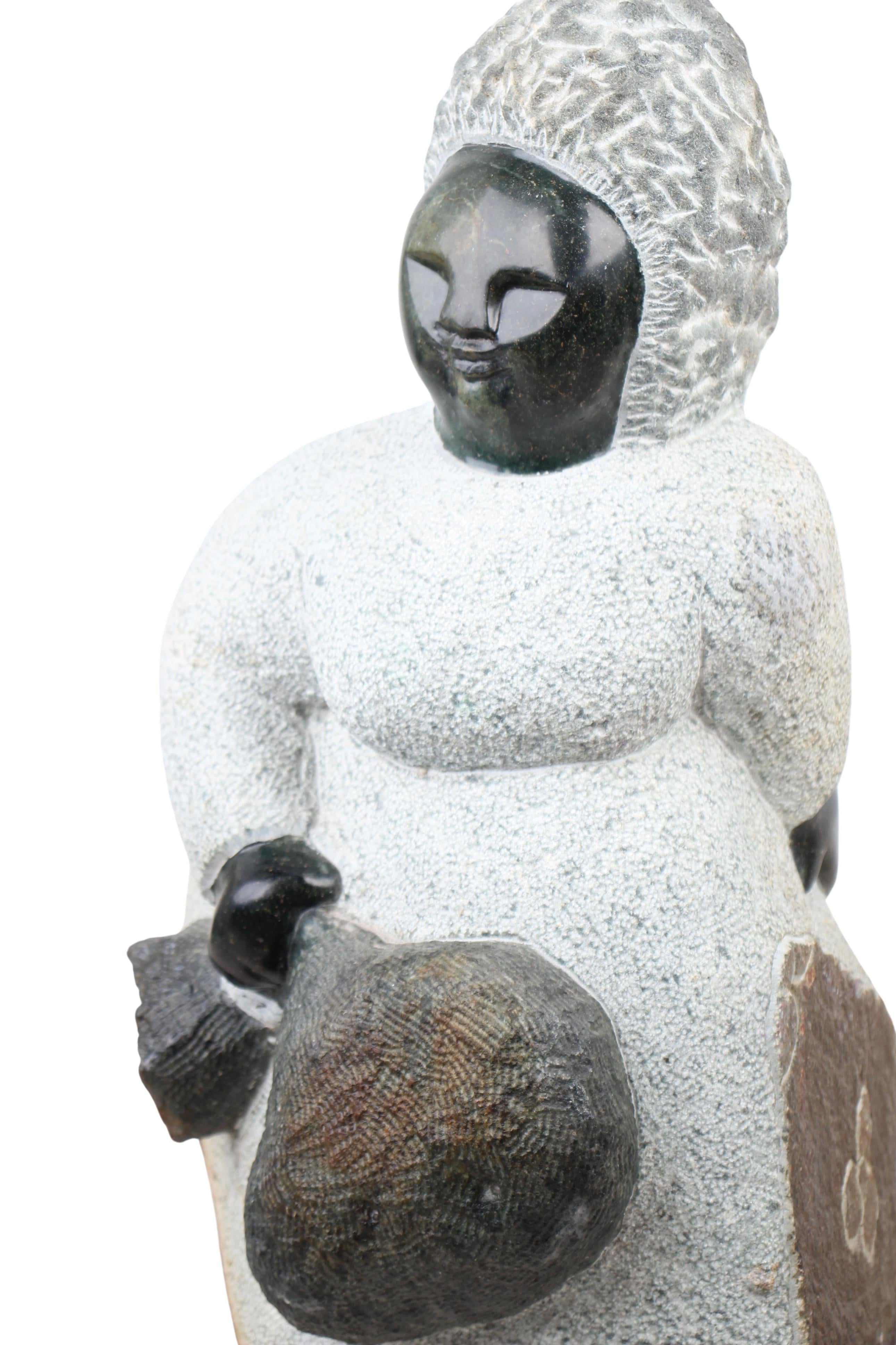 Shona Tribe Springstone Fat Mamas ~25.2" Tall (New 2024) - Shona Stone
