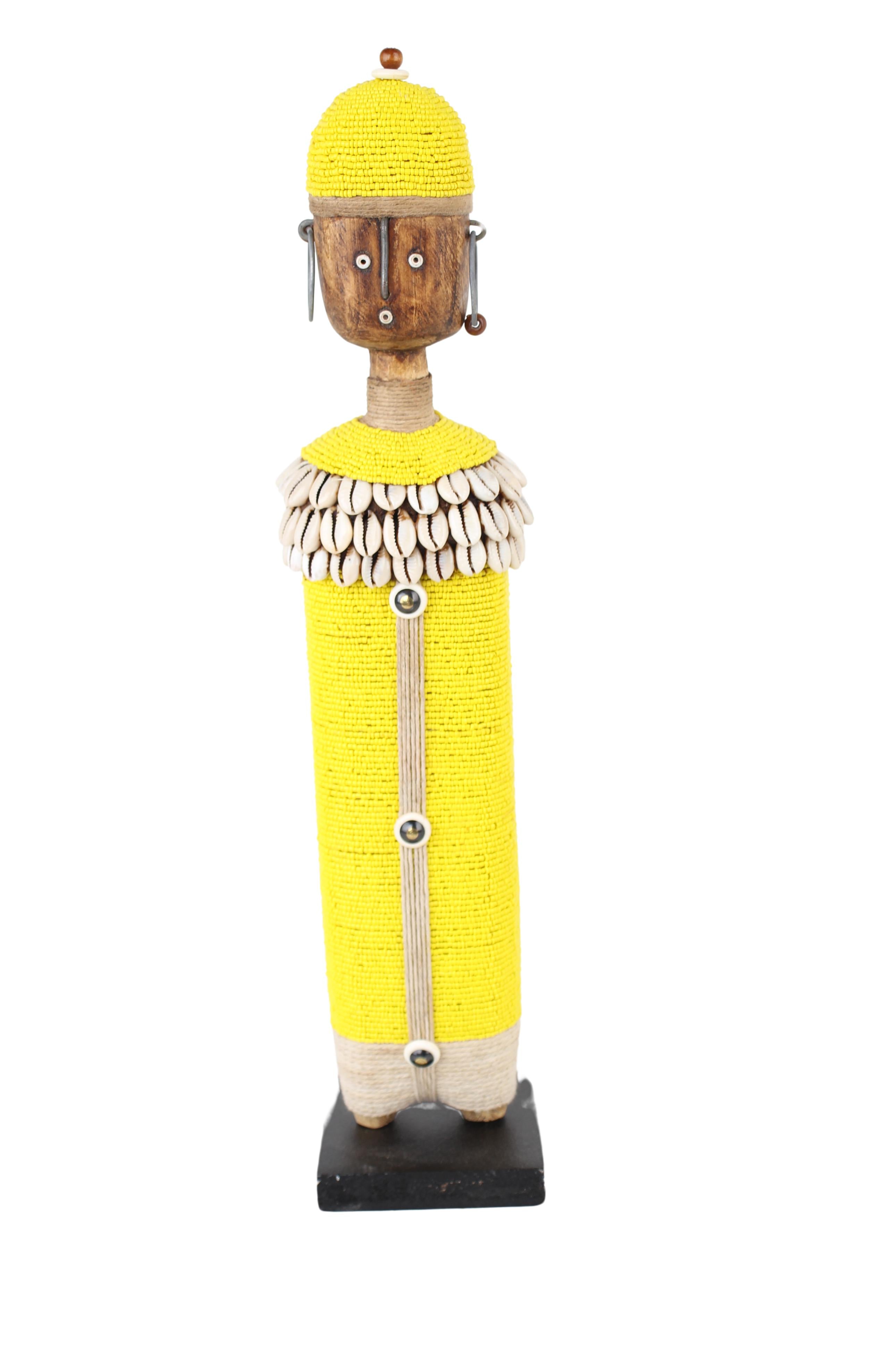 Namji Tribe Dolls ~15.7" Tall (New 2024) - Beaded Artifact