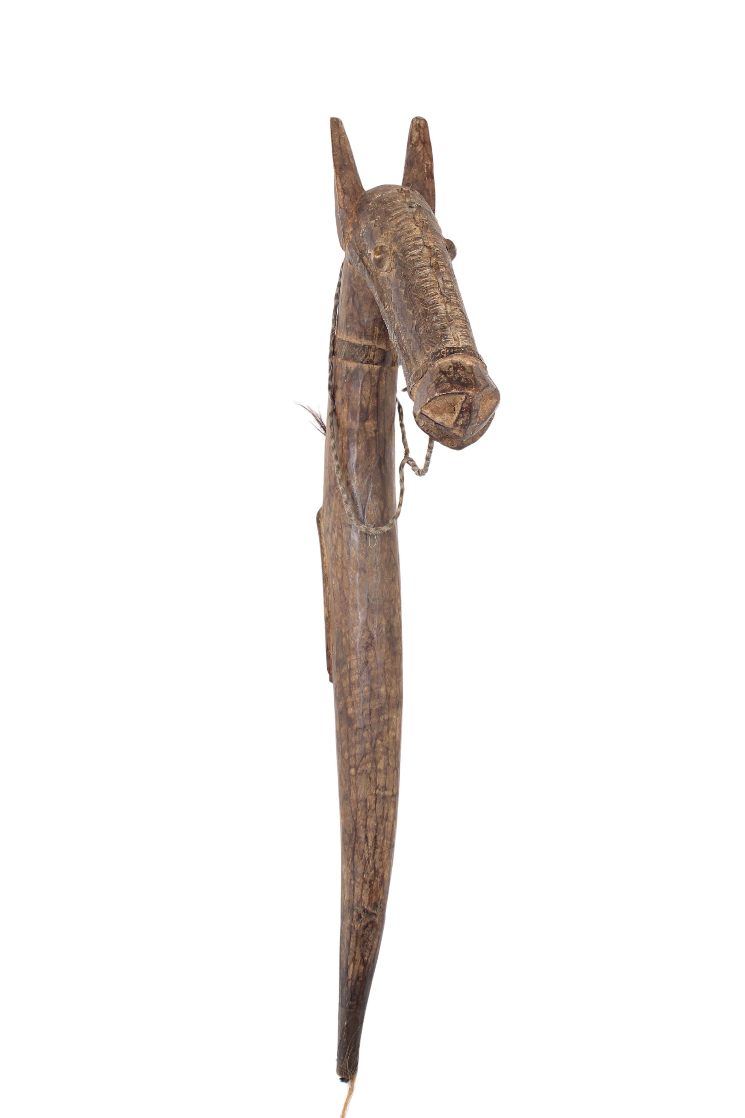 Bambara (Bamana) Tribe Horse Head ~37.4" Tall (New 2024)