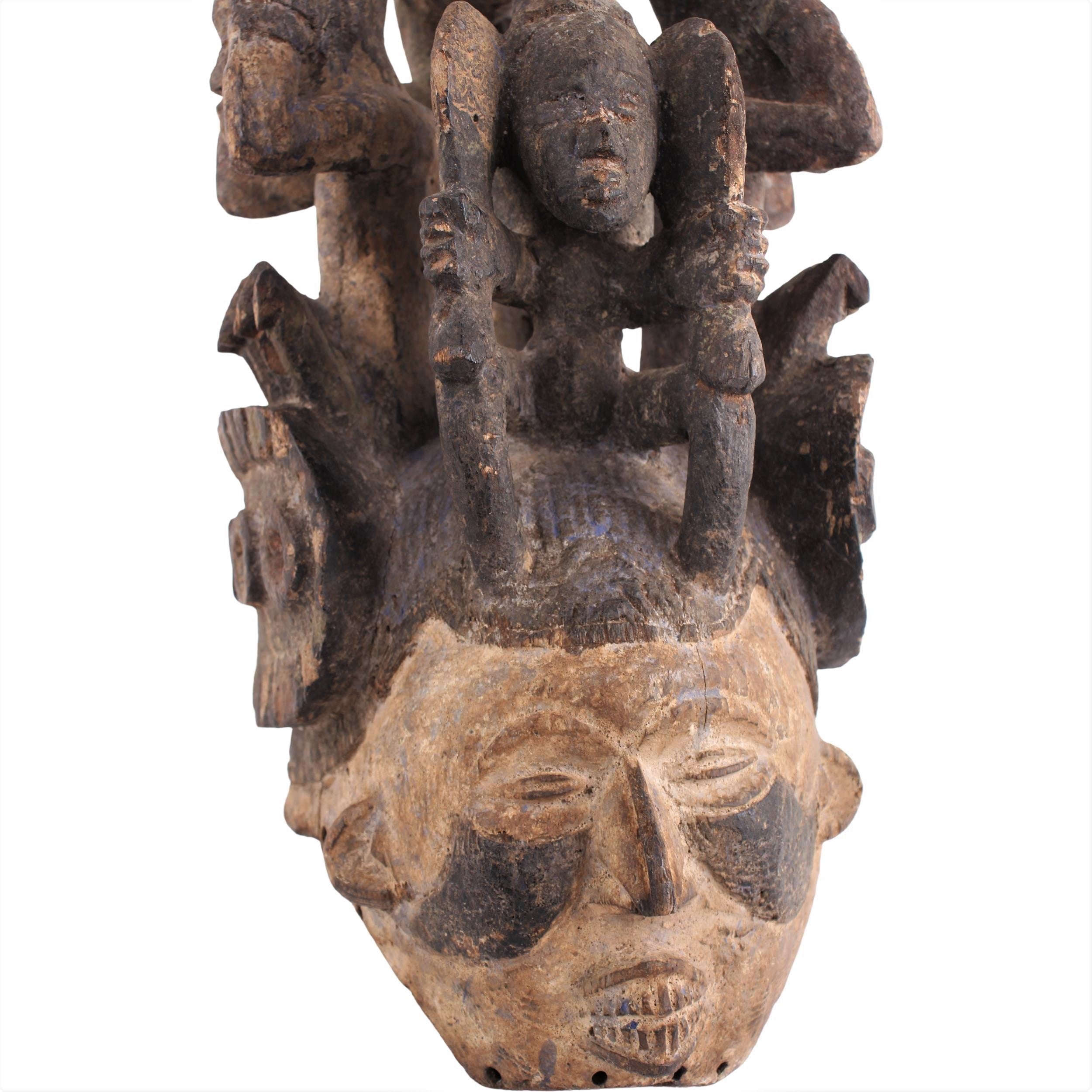 Igbo/Ibo Tribe Mask ~23.6" Tall - Mask