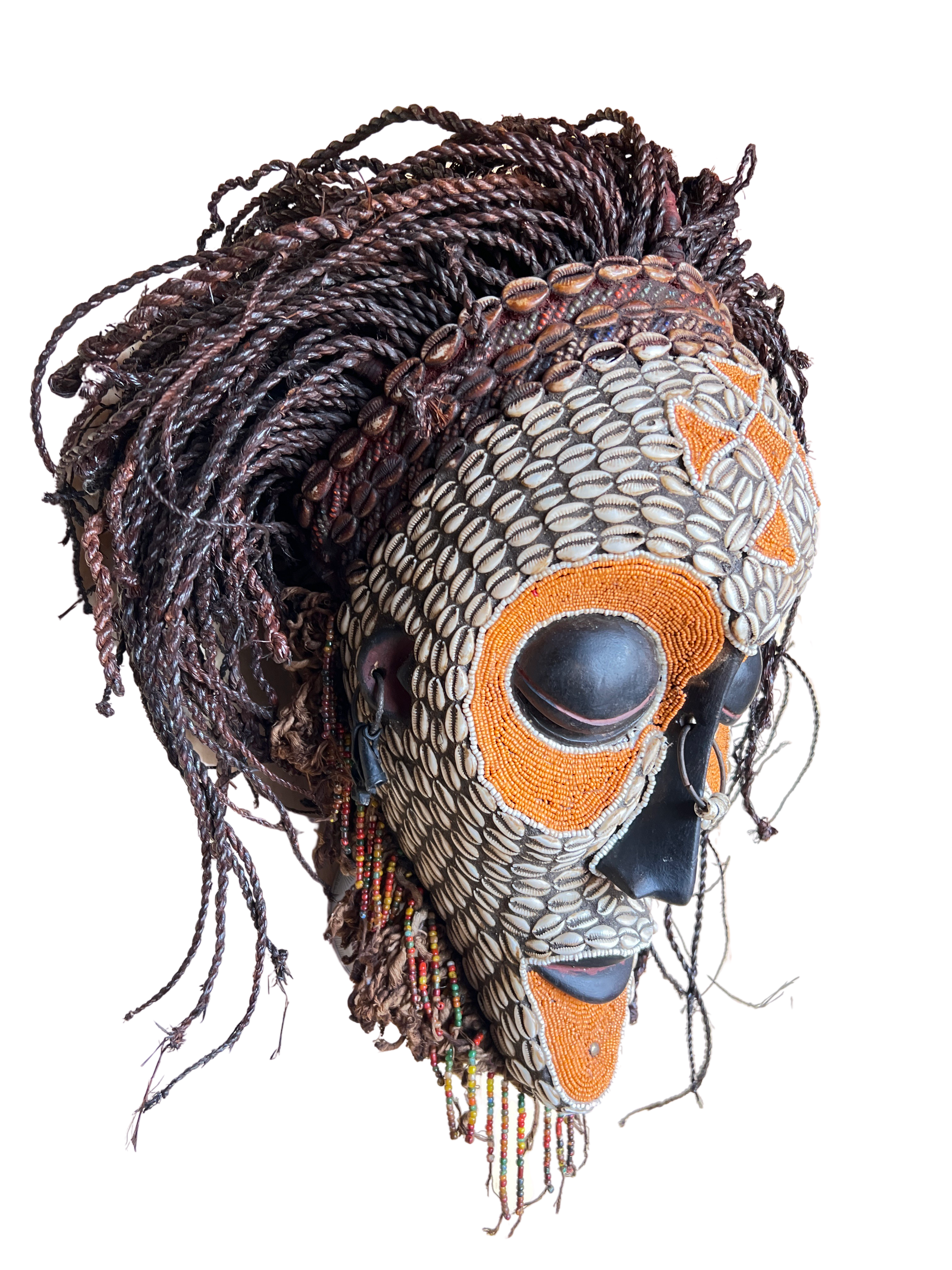 Chokwe Tribe Beaded Mask - Chokwe