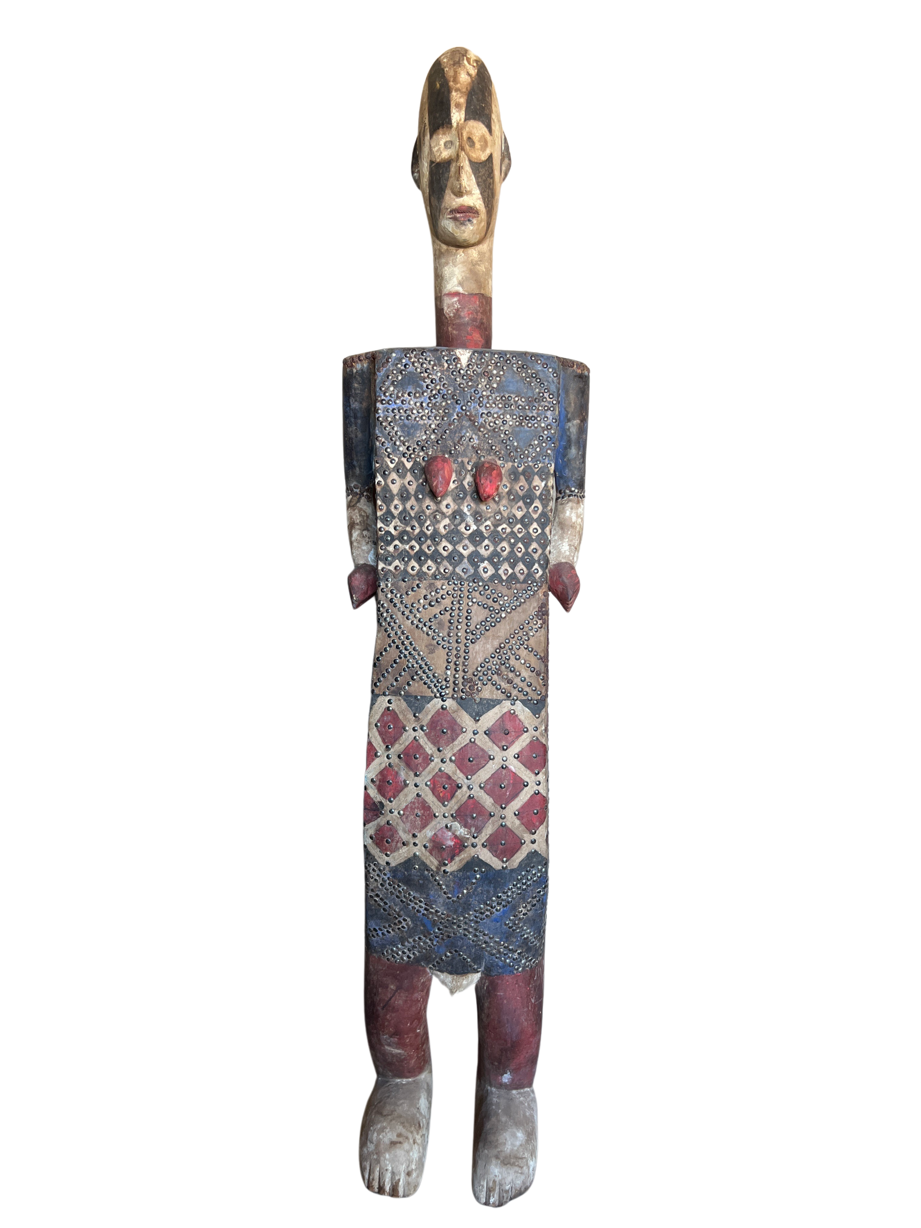 Ibibio Tribe Wooden Statue - Ibibio