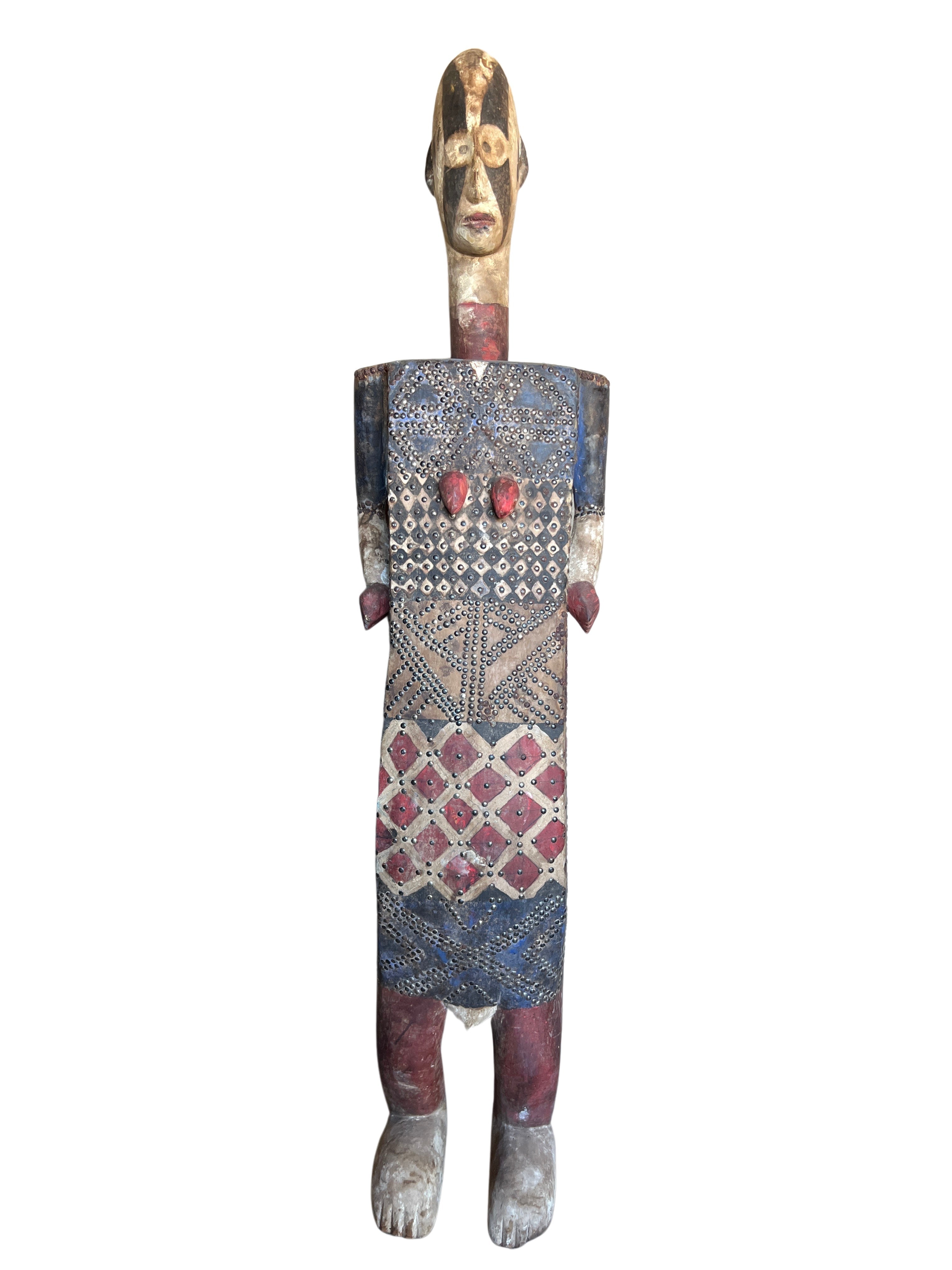 Ibibio Tribe Wooden Statue - Ibibio