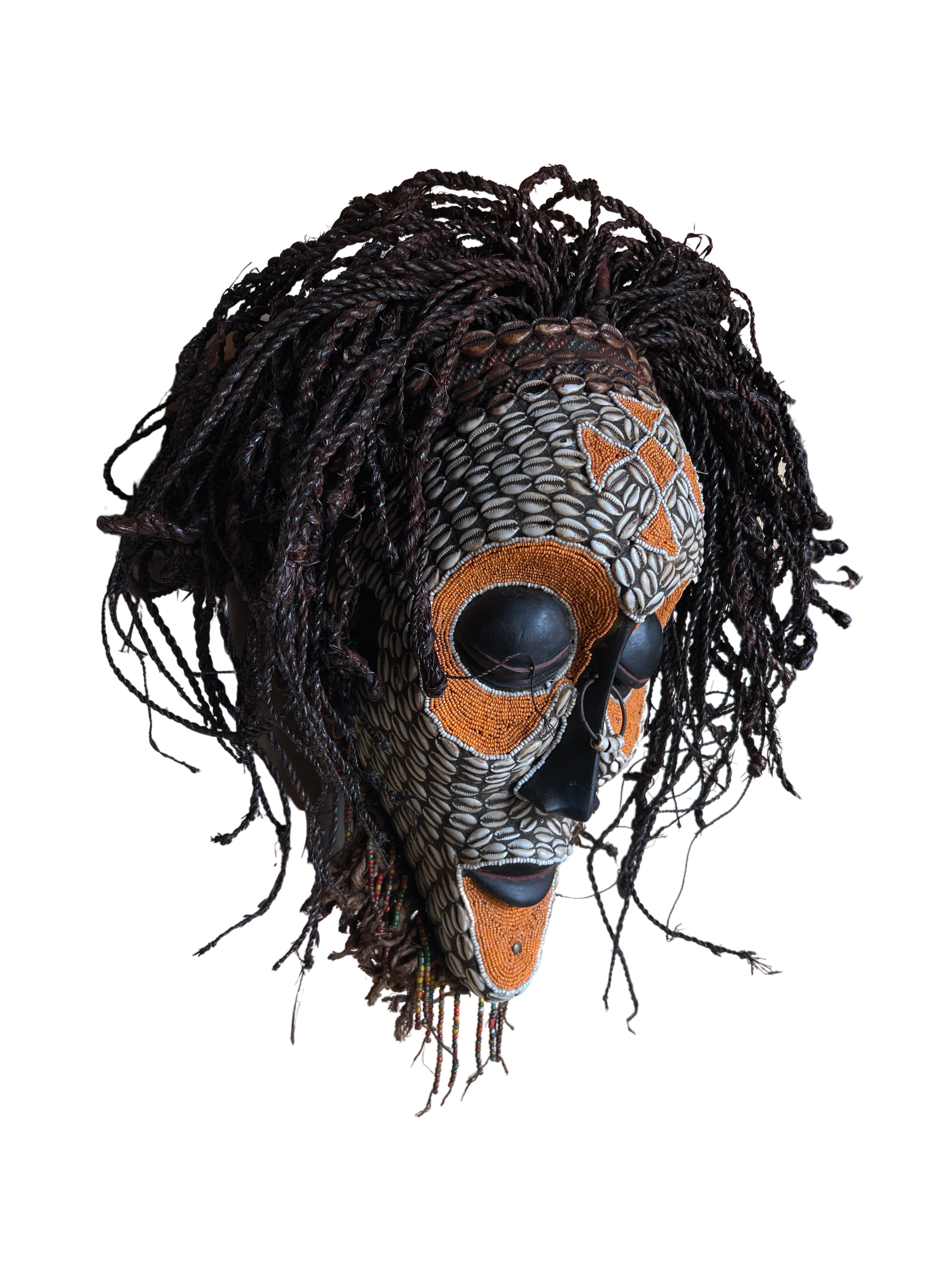 Chokwe Tribe Beaded Mask - Chokwe