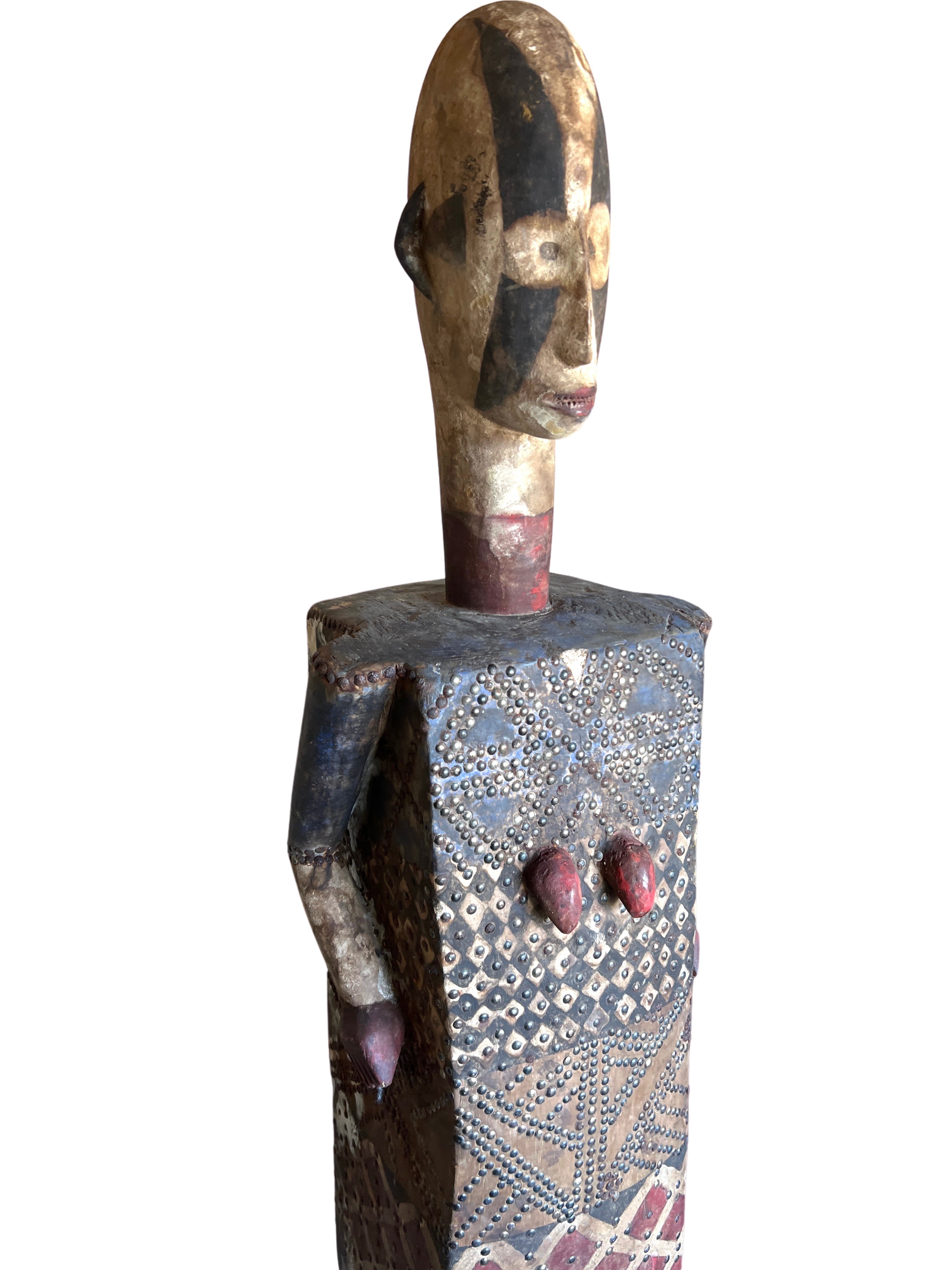 Ibibio Tribe Wooden Statue - Ibibio