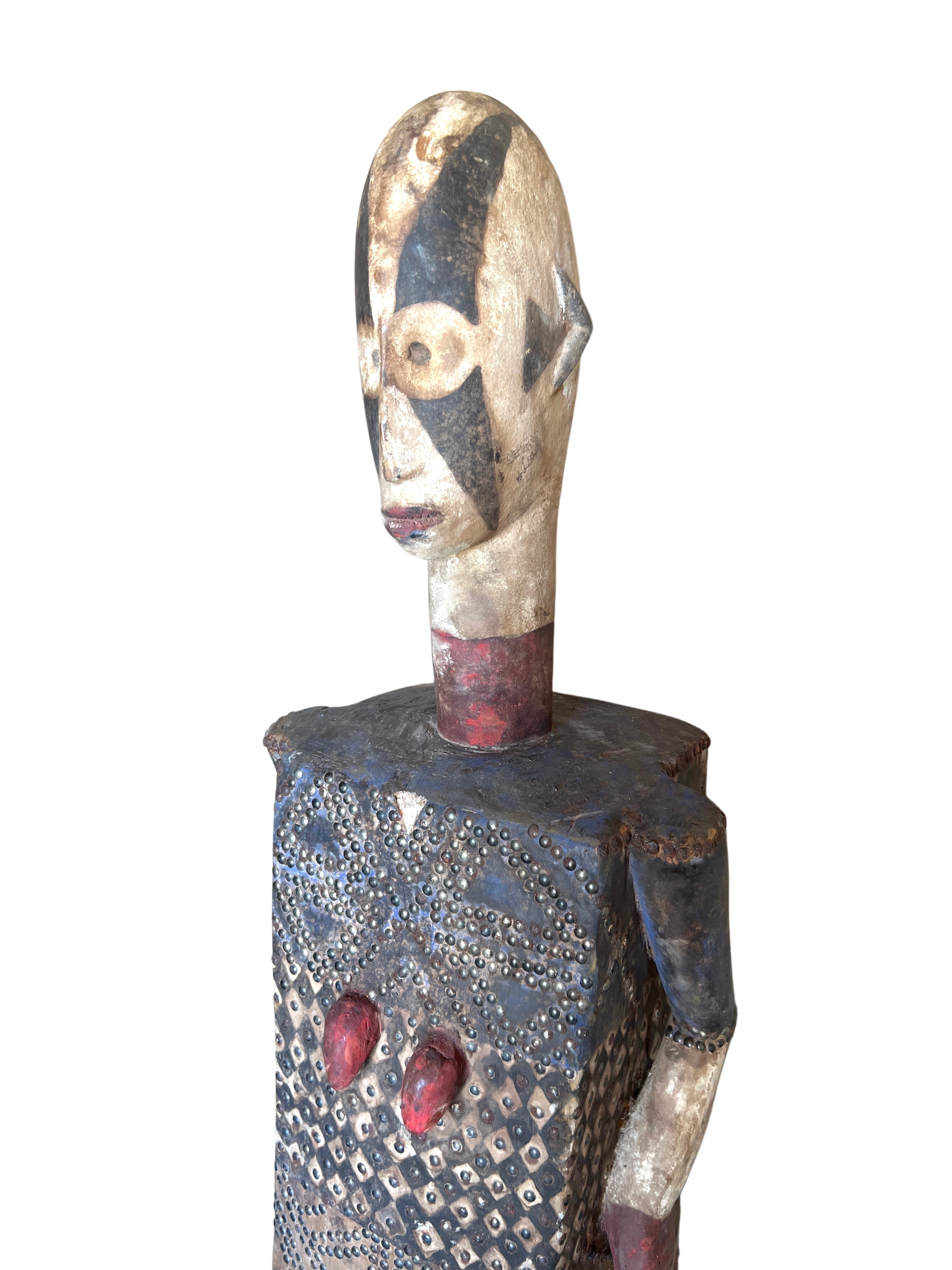 Ibibio Tribe Wooden Statue - Ibibio