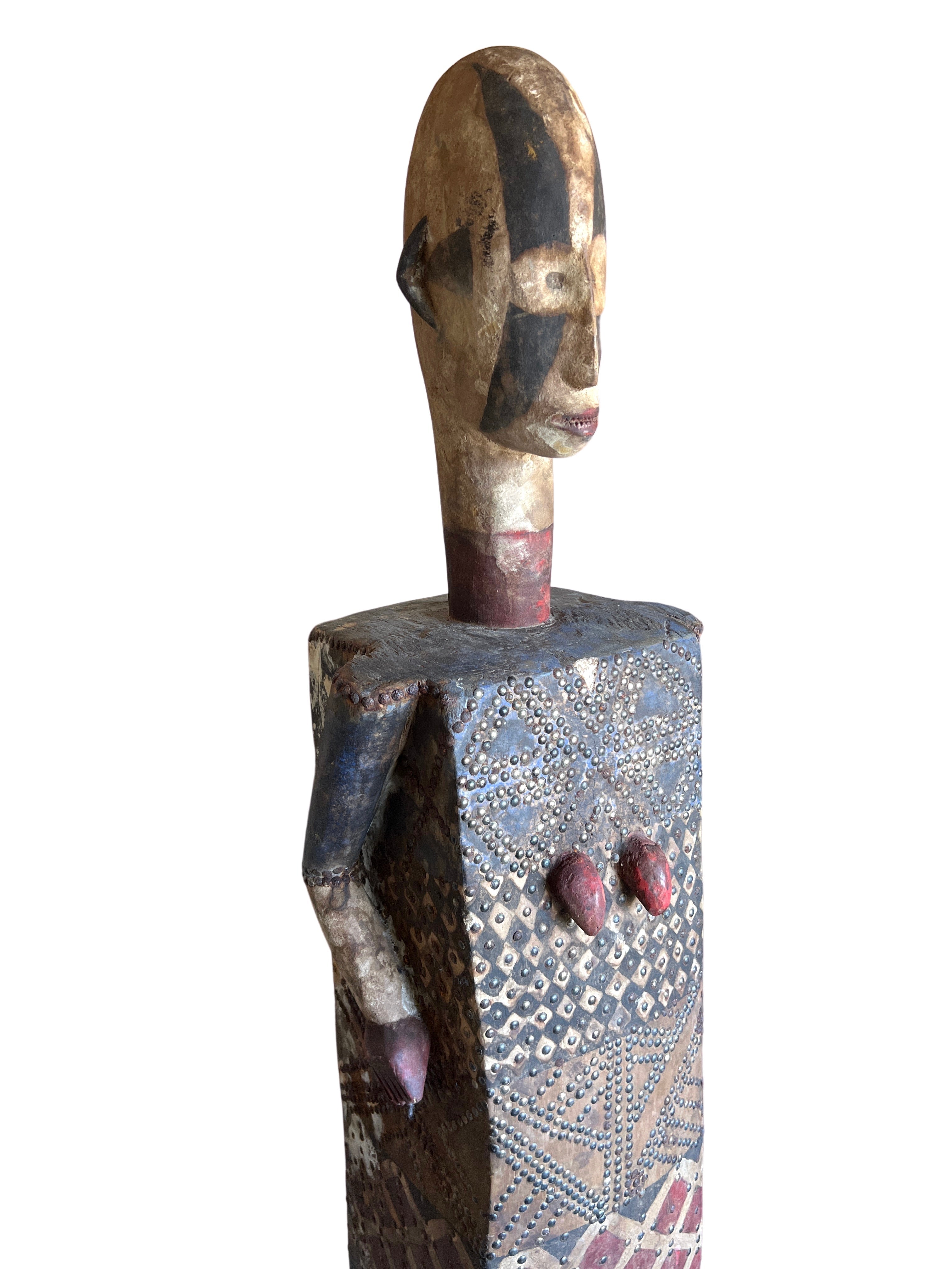 Ibibio Tribe Wooden Statue - Ibibio